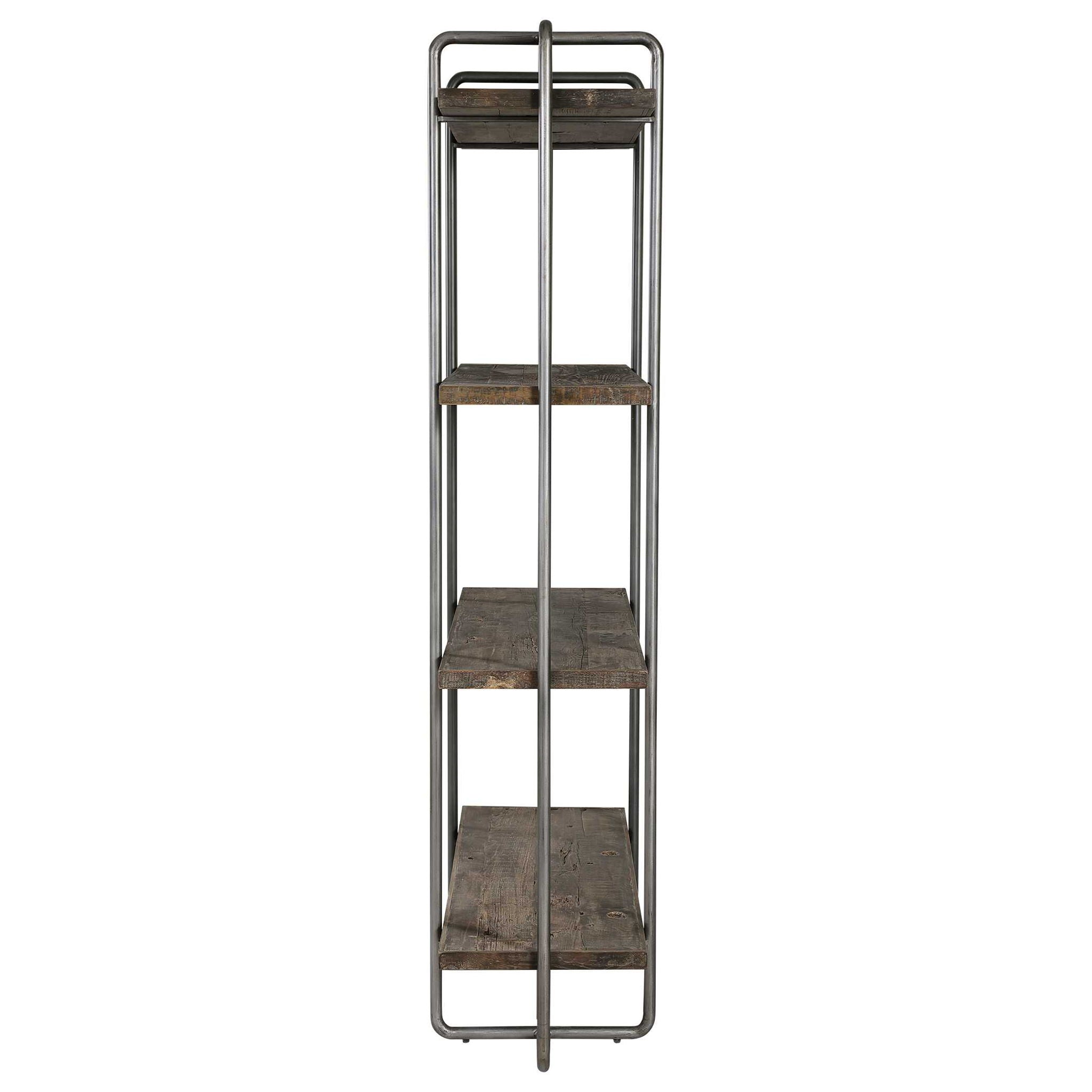 Stilo - Urban Industrial Etagere - Dark Brown - Image 2