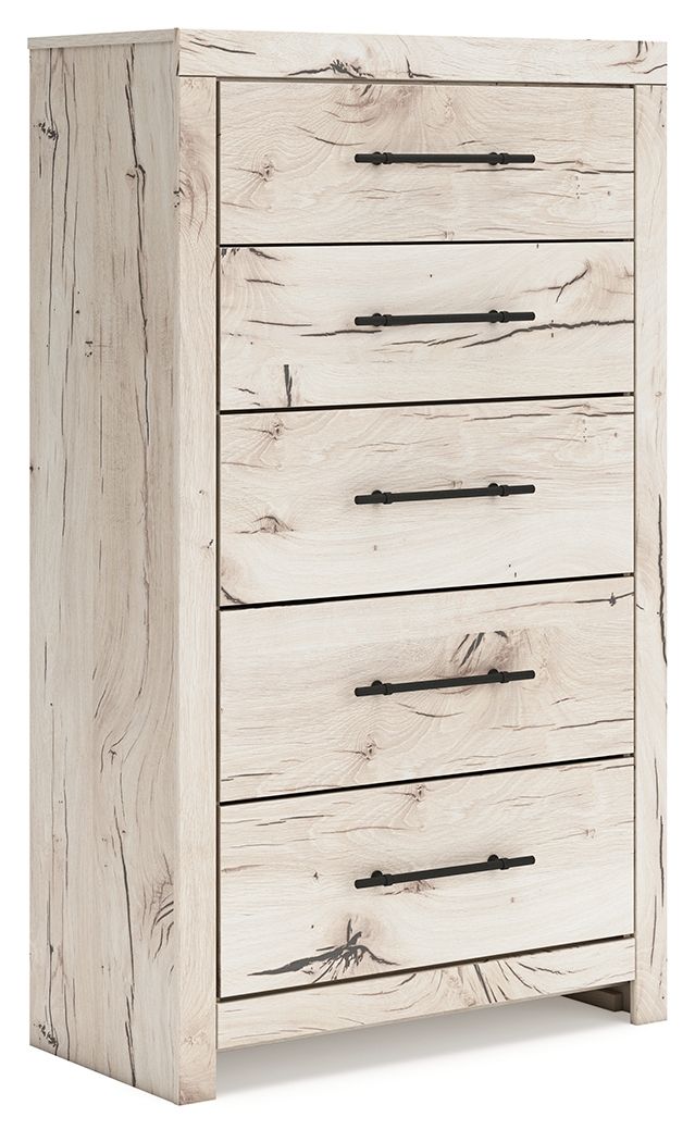 Lawroy - Five Drawer Chest - Light Natural - Image 1