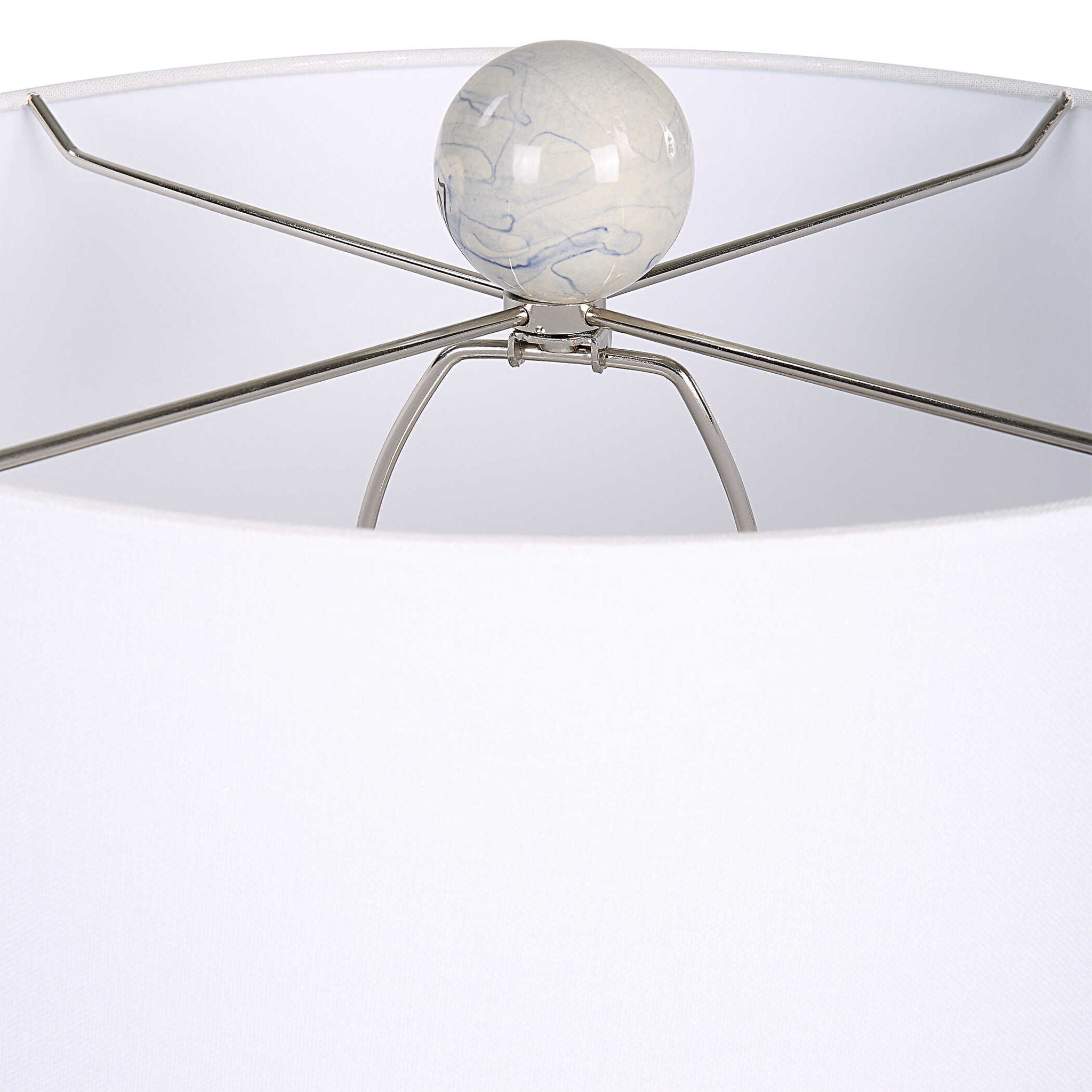Waves - Blue & White Accent Lamp - Image 2