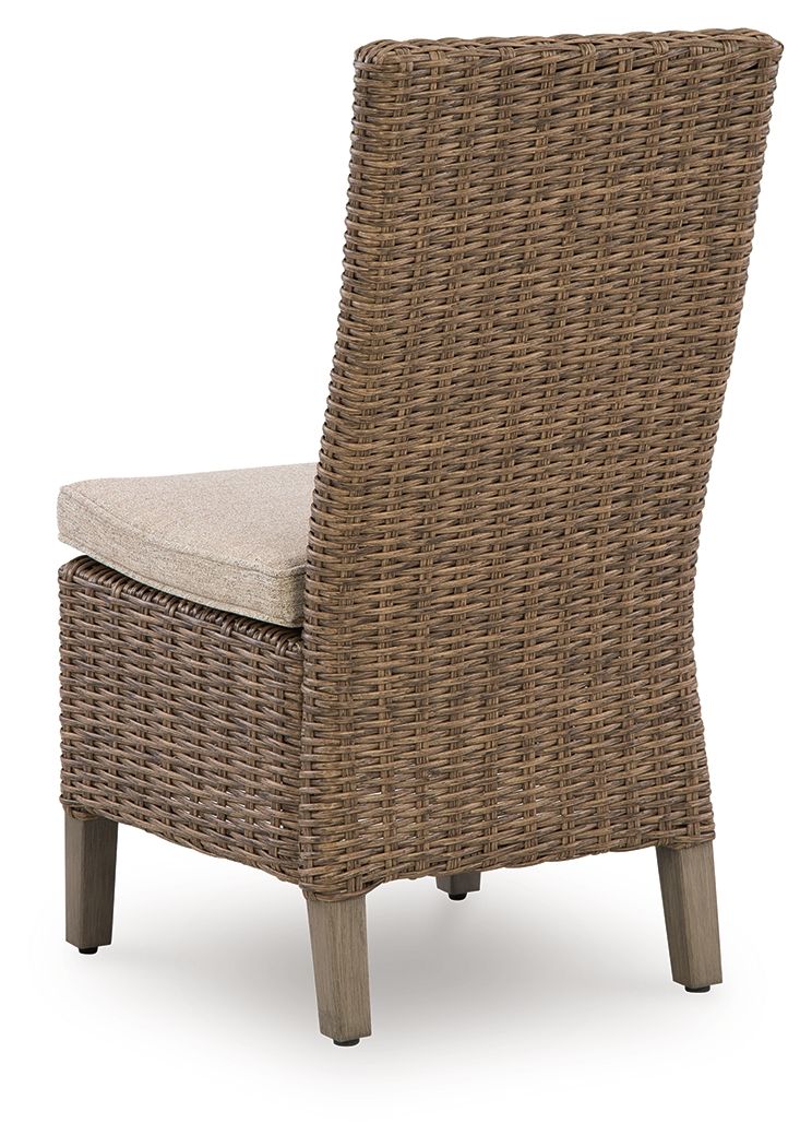 Laguna Heights - Side Chair With Cushion (Set of 2) - Beige - Image 2