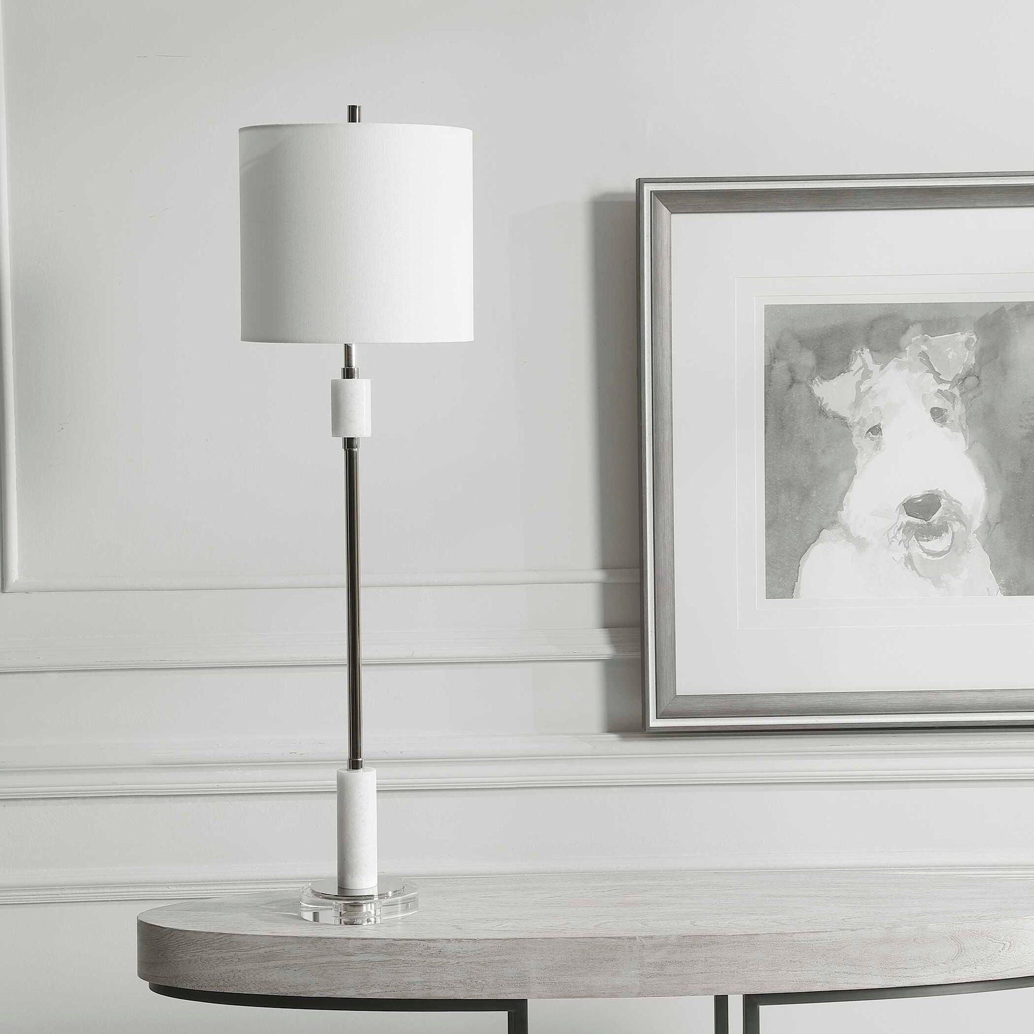 Sussex - Buffet Lamp - Nickel - Image 3