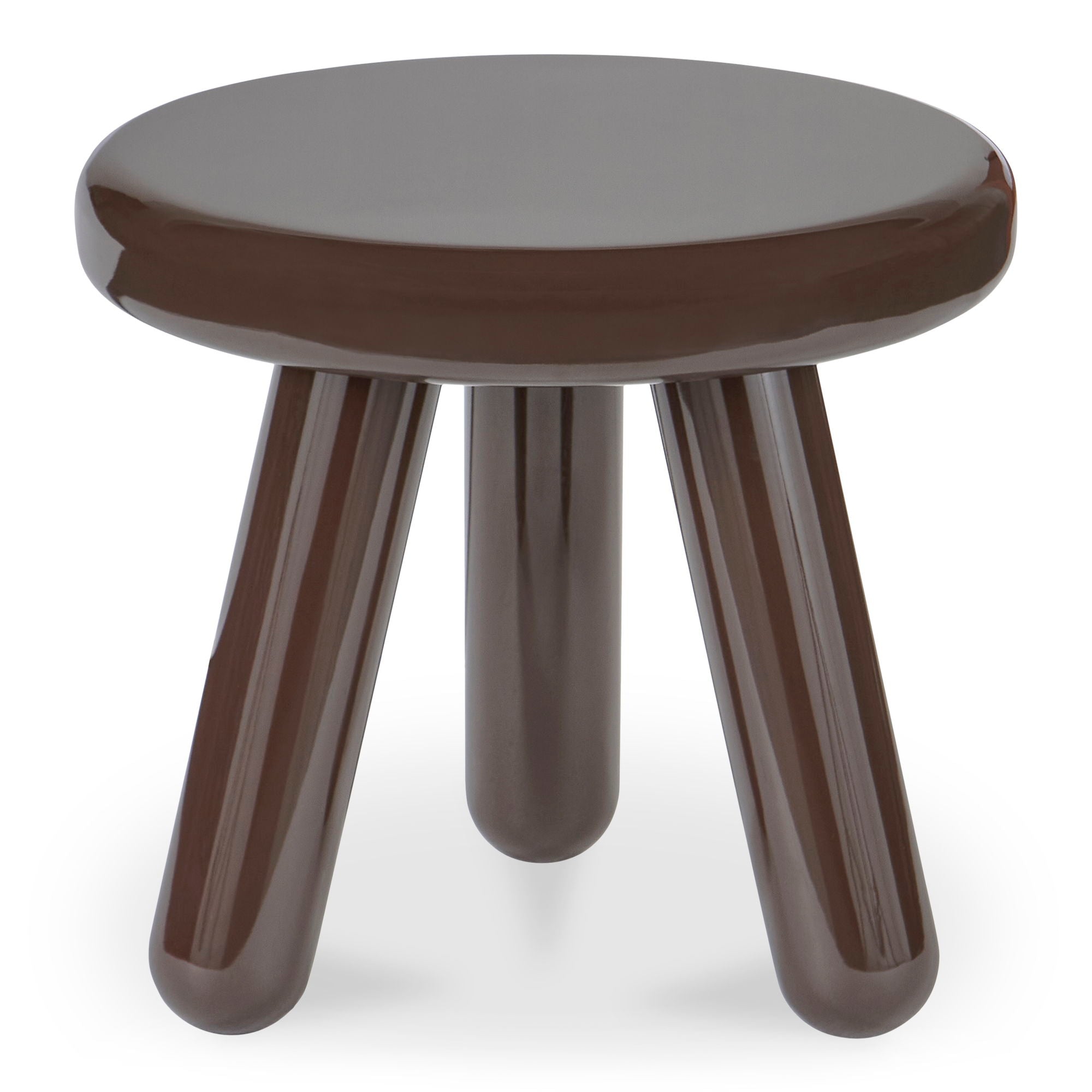 Joy - Accent Table - Dark Brown - Image 1