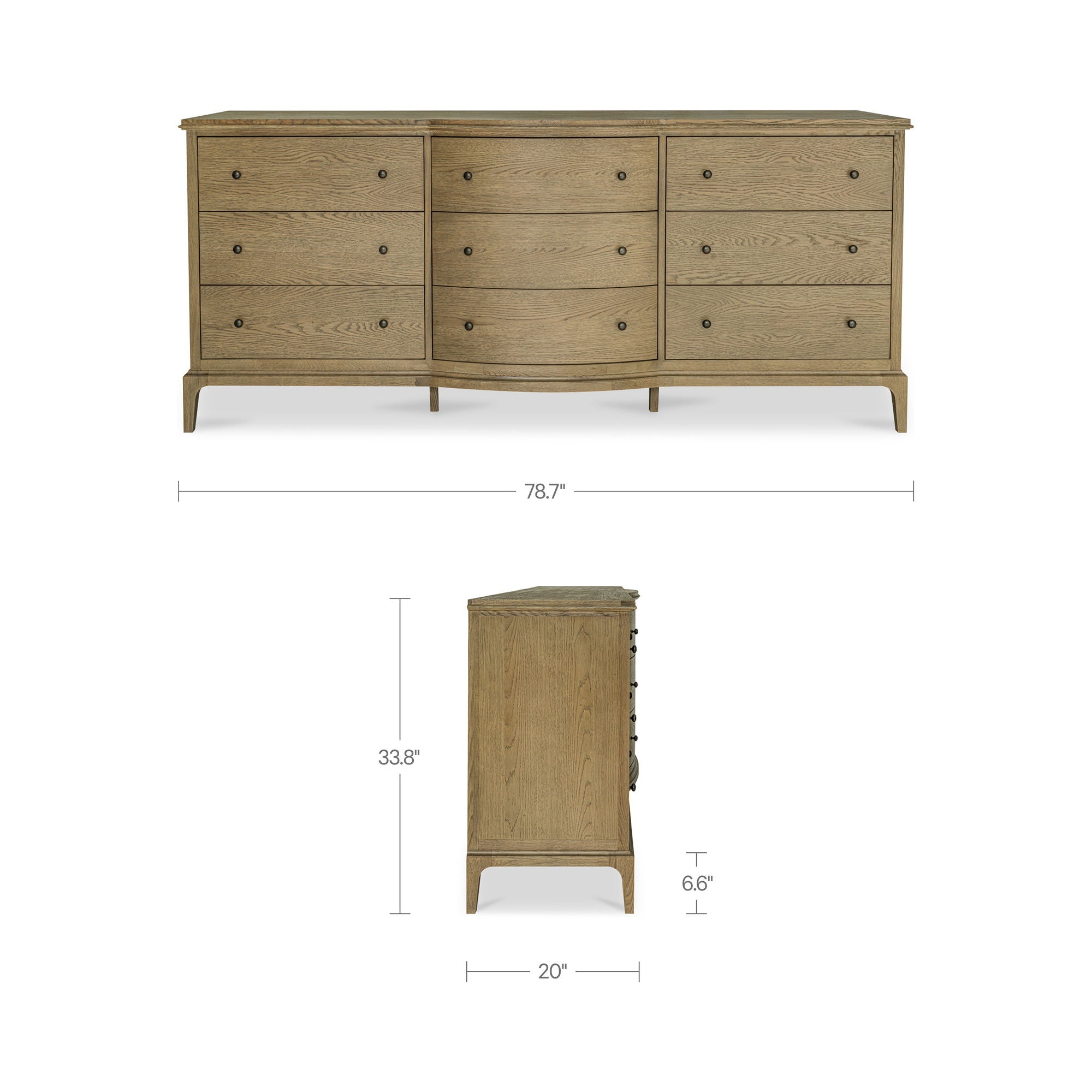 Sadie - Dresser - Light Brown - Image 2