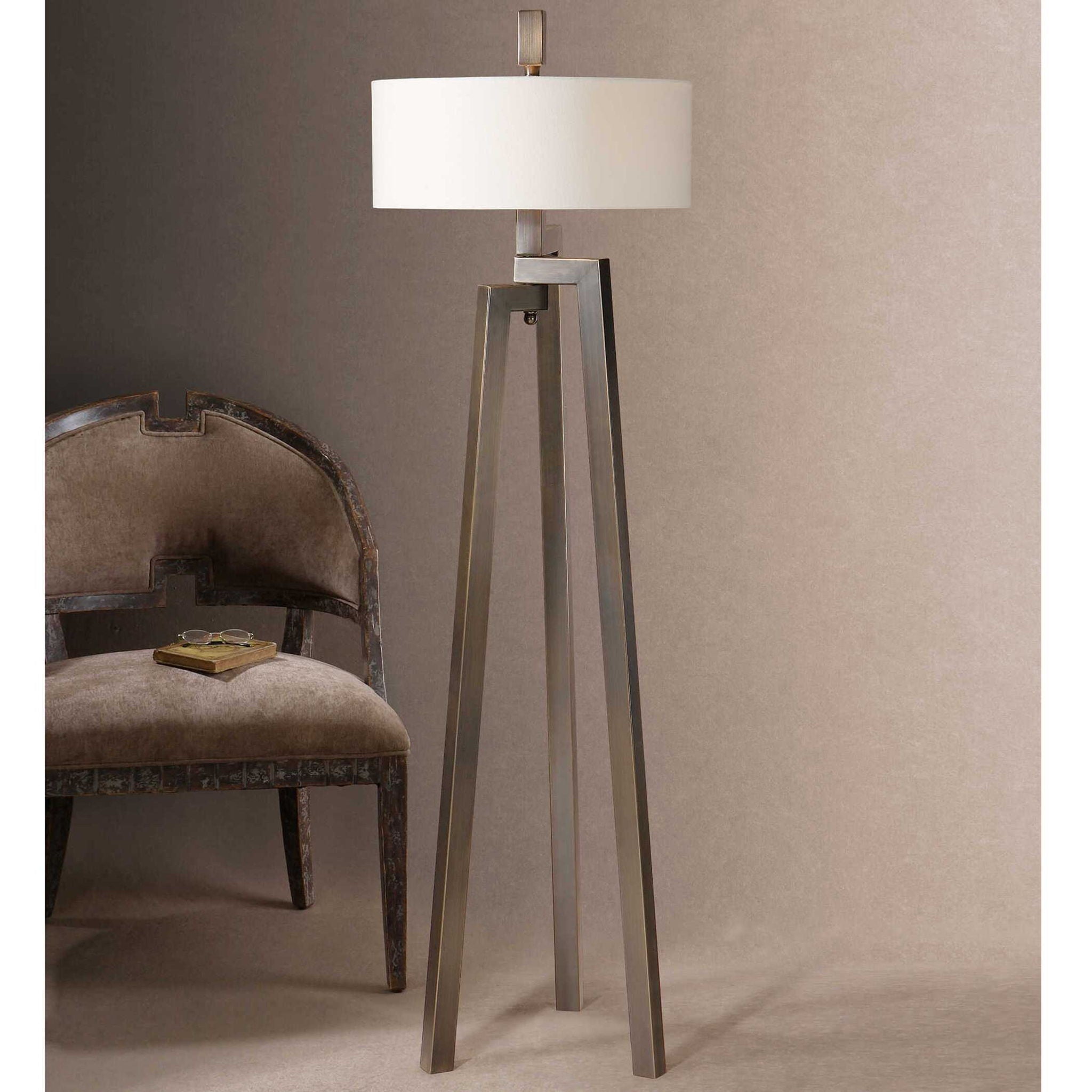 Mondovi - Modern Floor Lamp - Dark Brown - Image 2