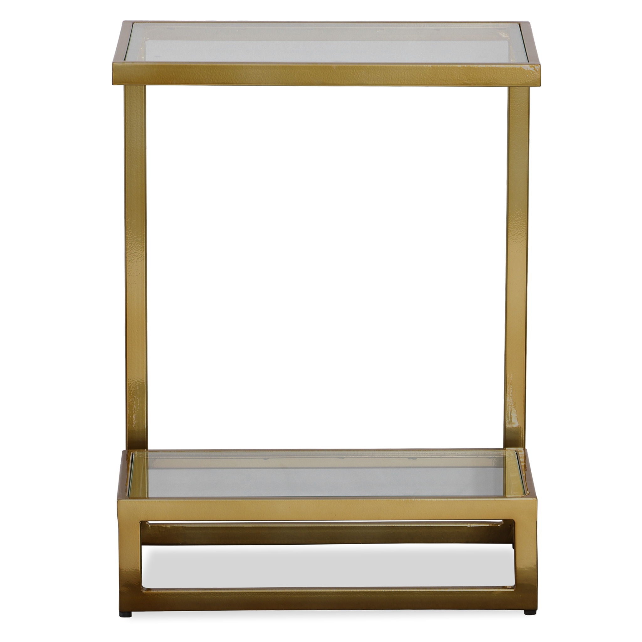 Musing - Accent Table - Brushed Brass - Image 1