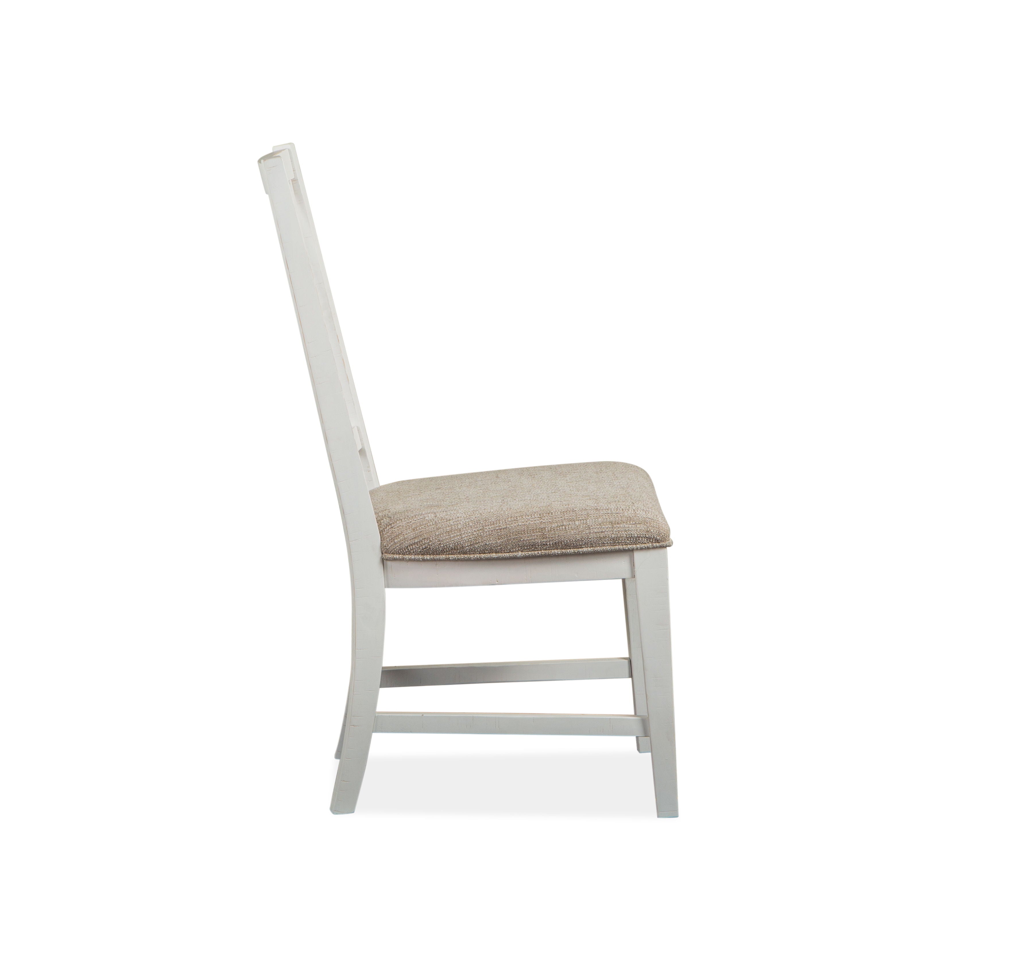 Heron Cove - Dining Side Chair With Upholstered Seat (Set of 2) - Chalk White - Image 1
