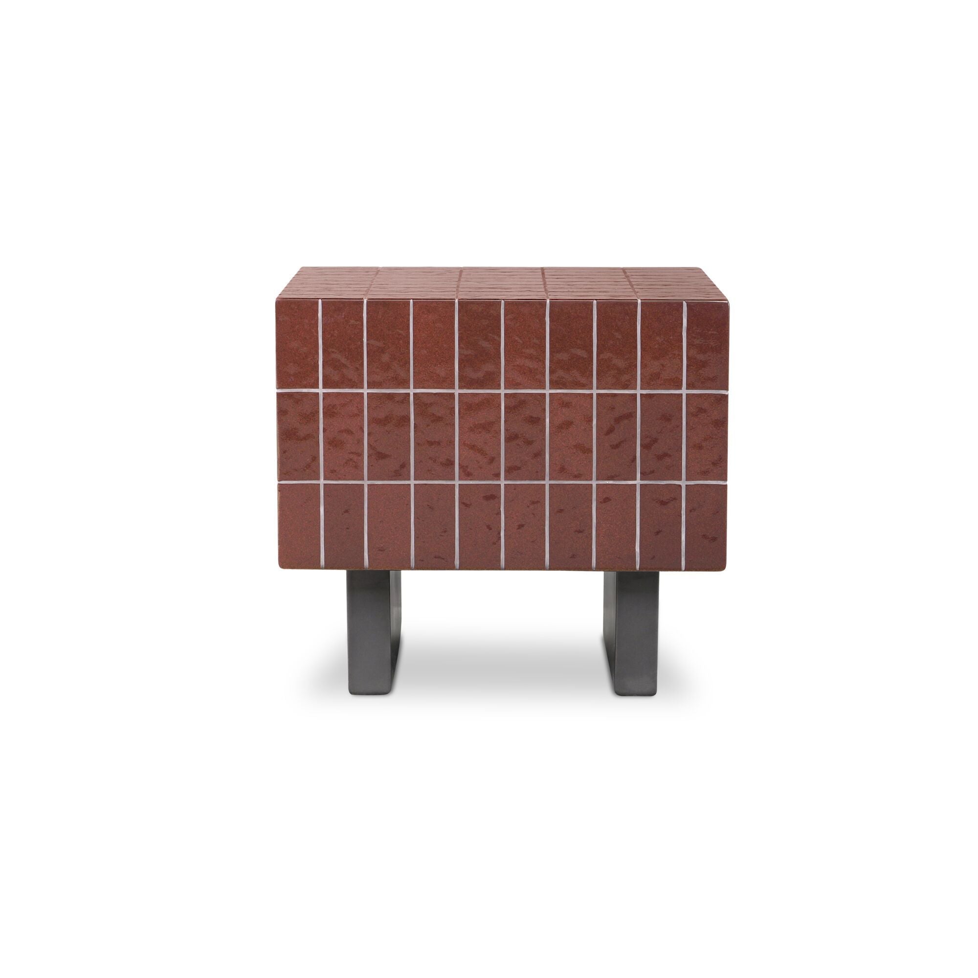 Farren – Outdoor Side Table – Brown