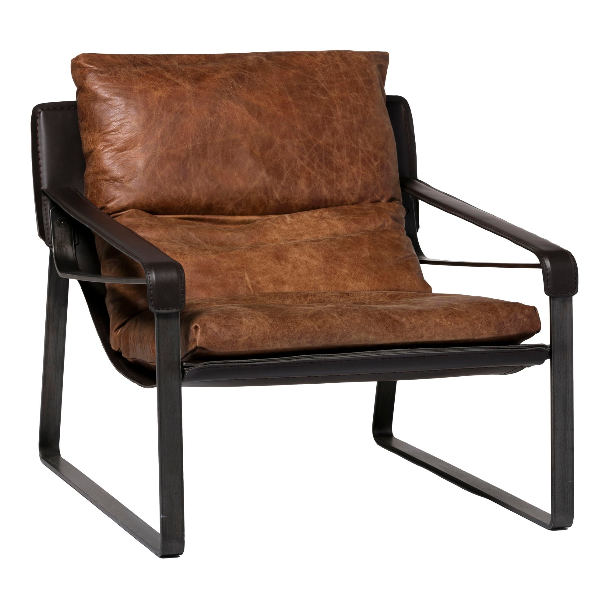 Connor - Club Chair - Light Brown - Image 3