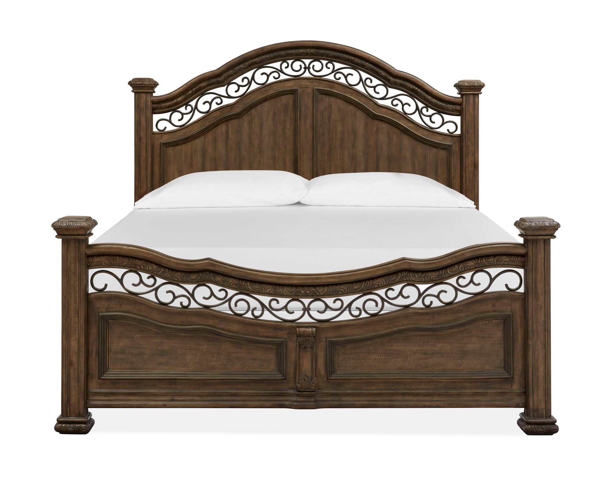 Durango - Wood Panel Bed - Willadeene Brown - Image 2