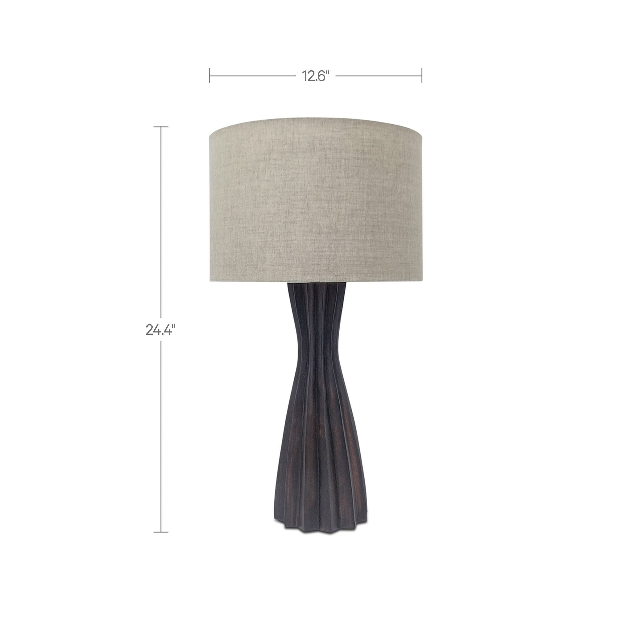 Sabrina - Table Lamp - Brown / Beige - Image 2