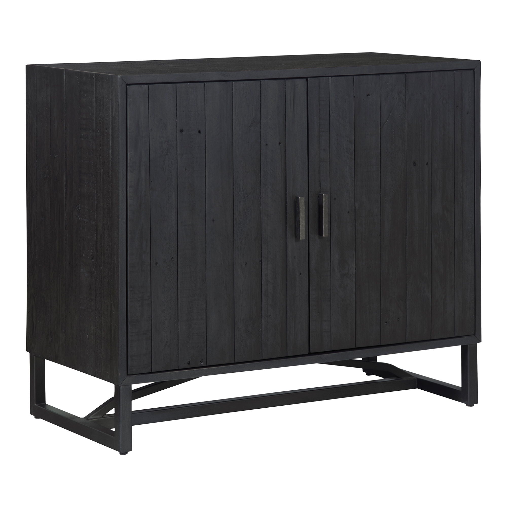 Sierra - 2 Door Cabinet - Black - Image 3