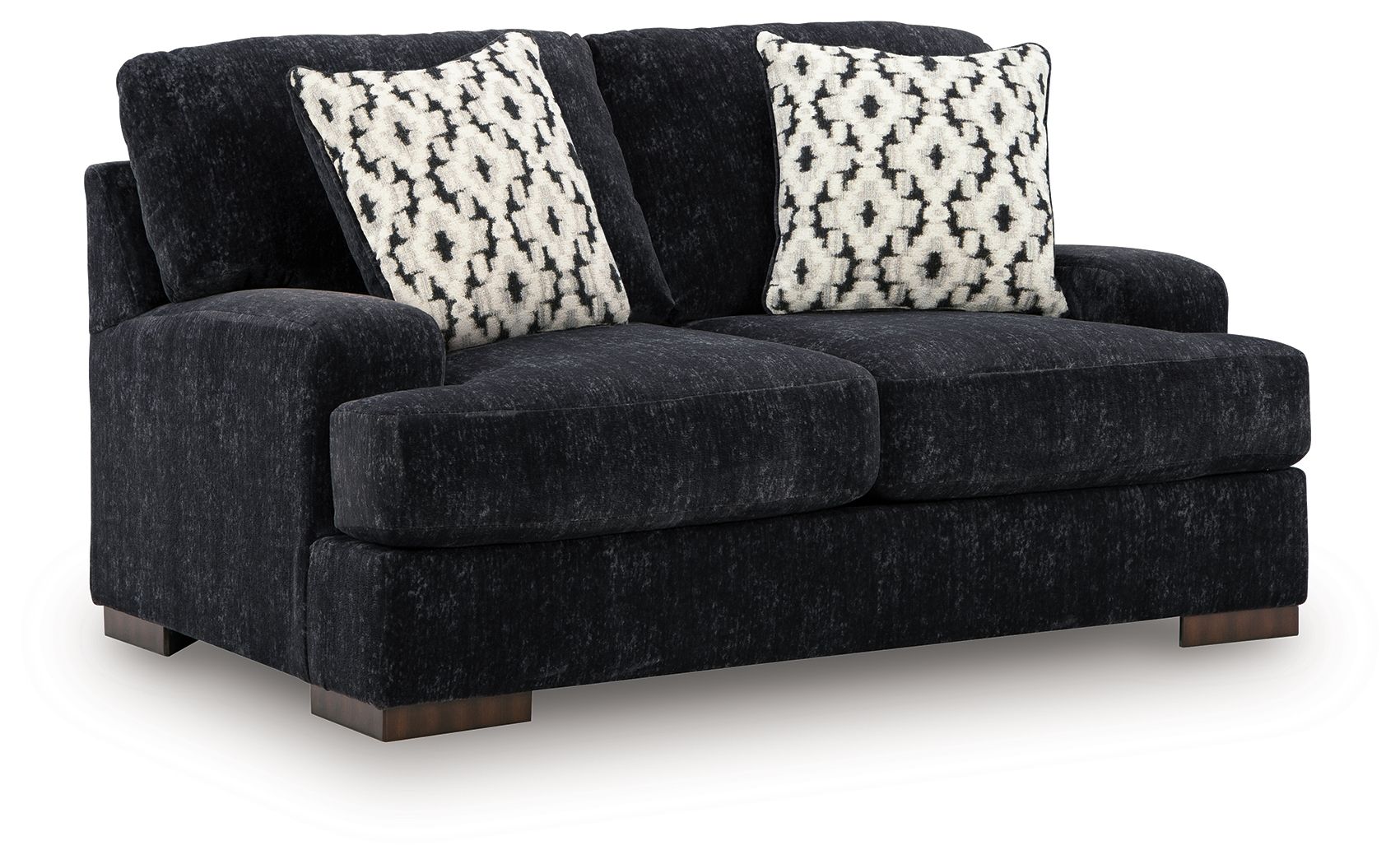 Whitmore Manor – Loveseat – Black Pearl