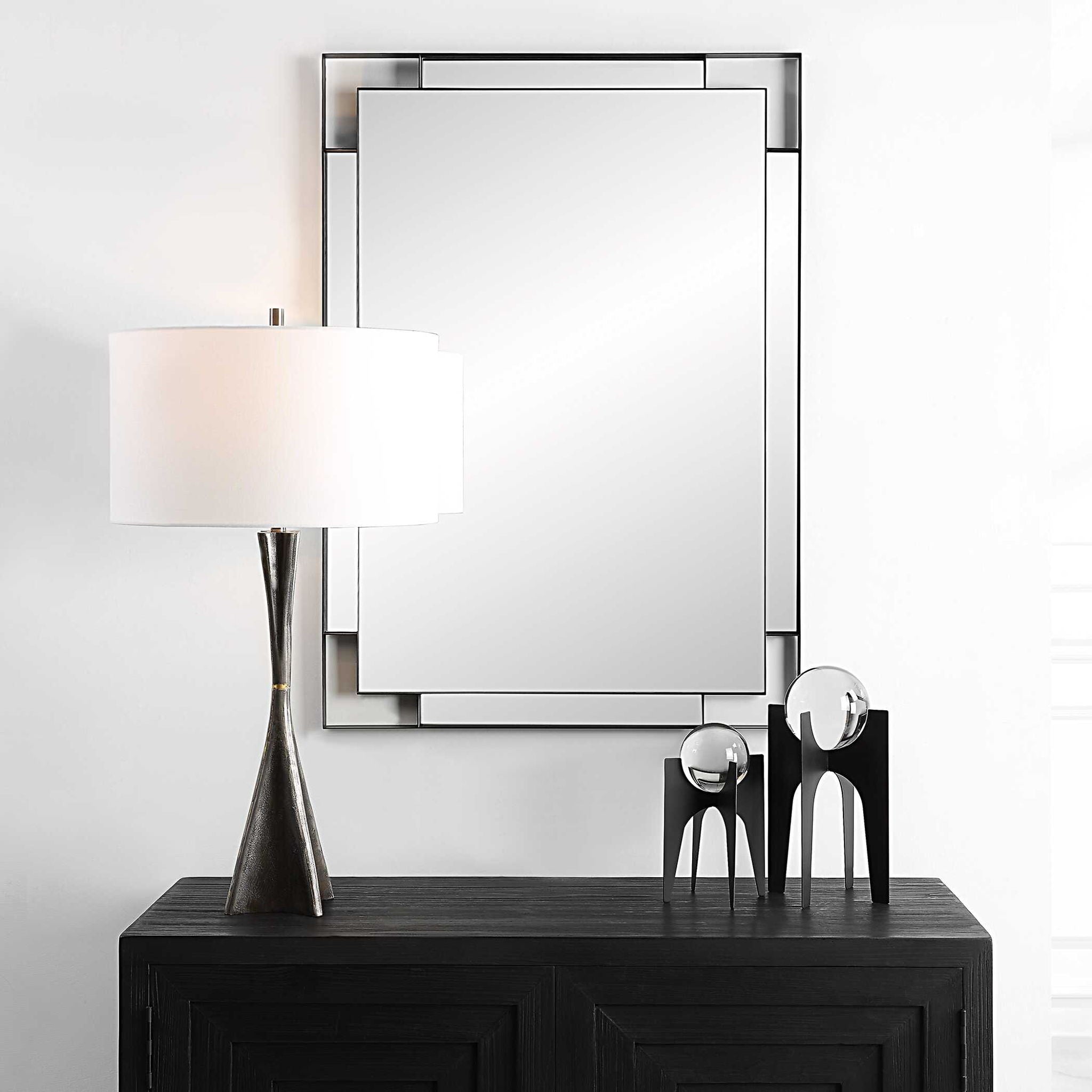 Stellan - Mirror - Black - Image 3