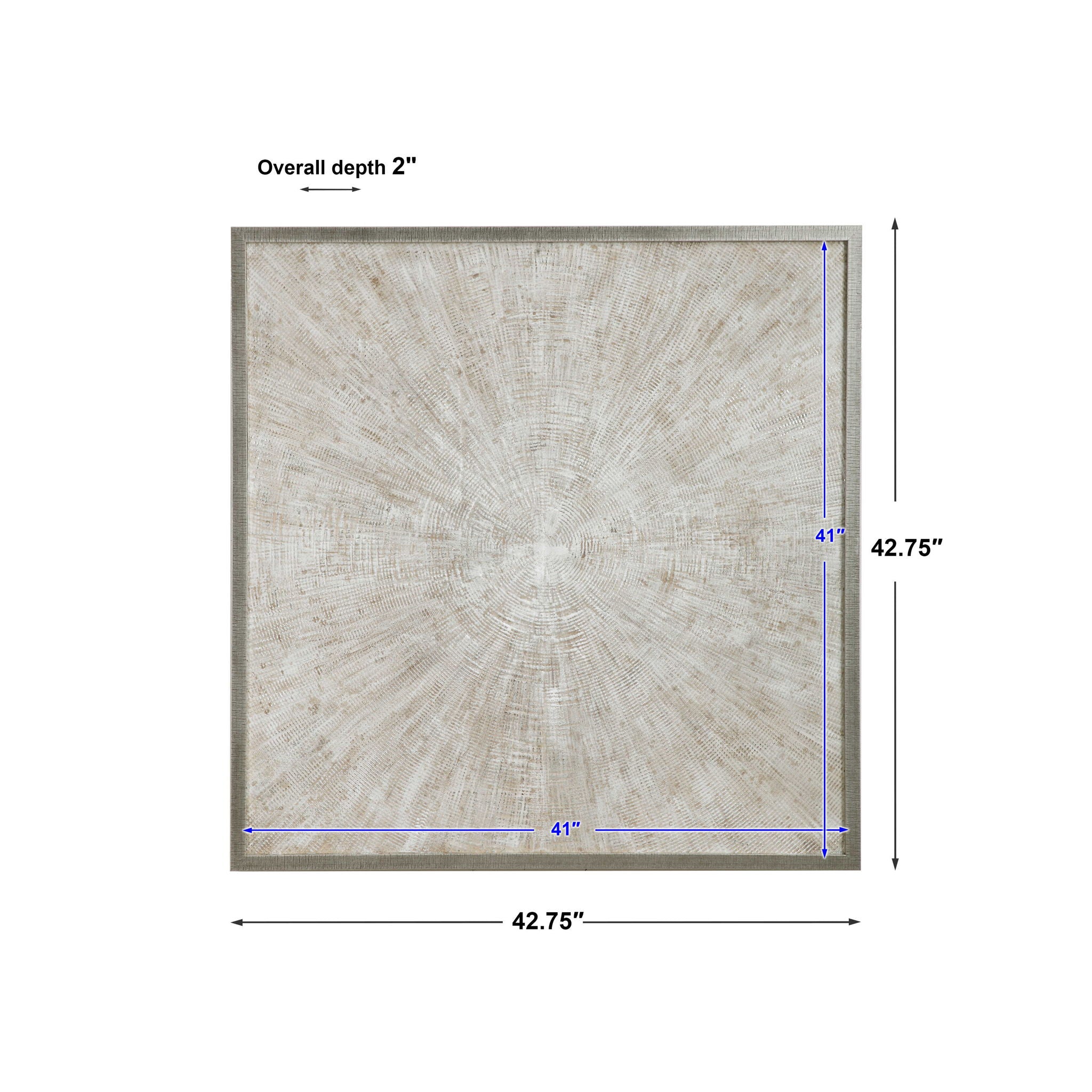 Mesmerize - Abstract Art - Pearl Silver - Image 2