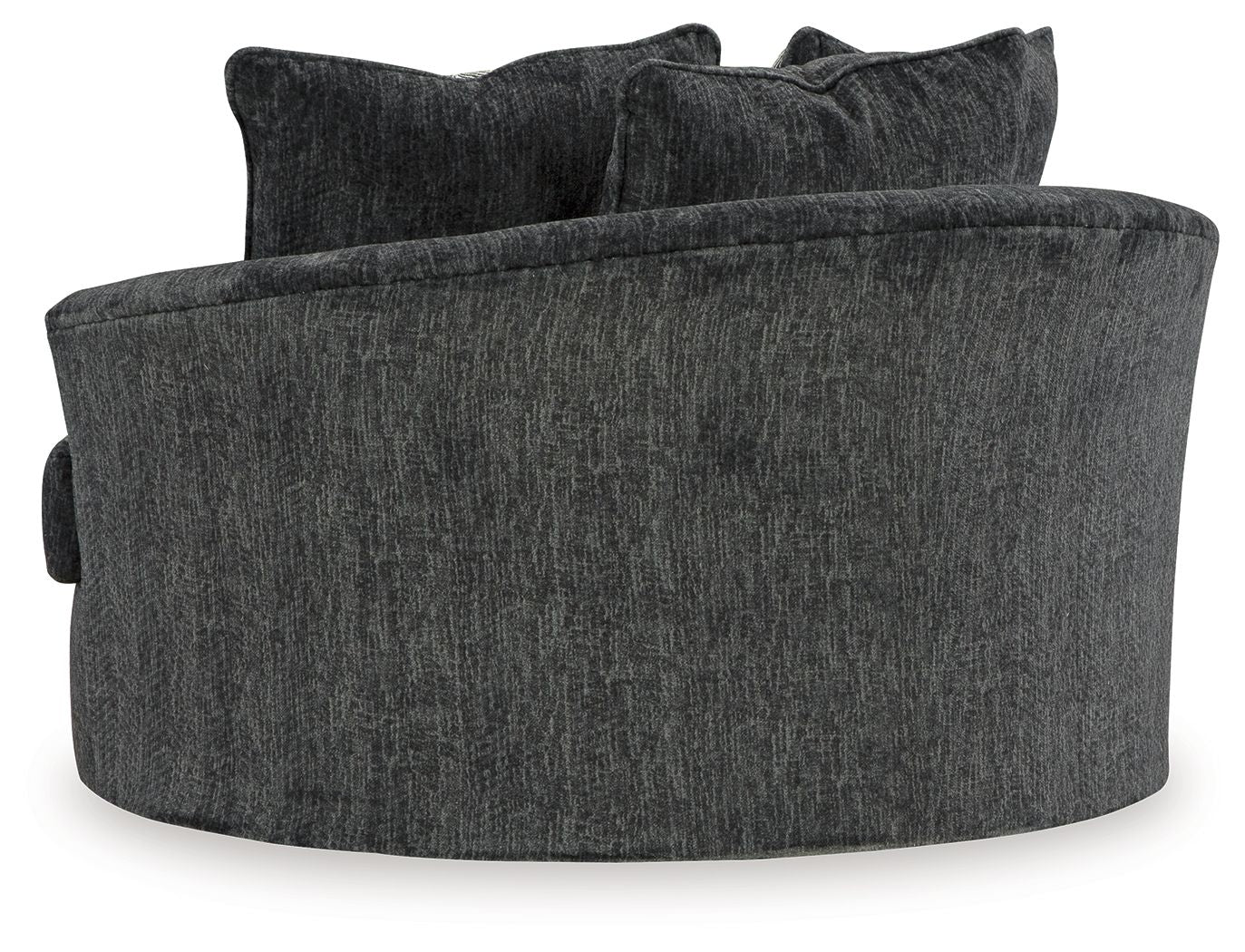 Biddeford - Oversized Swivel Accent Chair - Shadow - Image 2