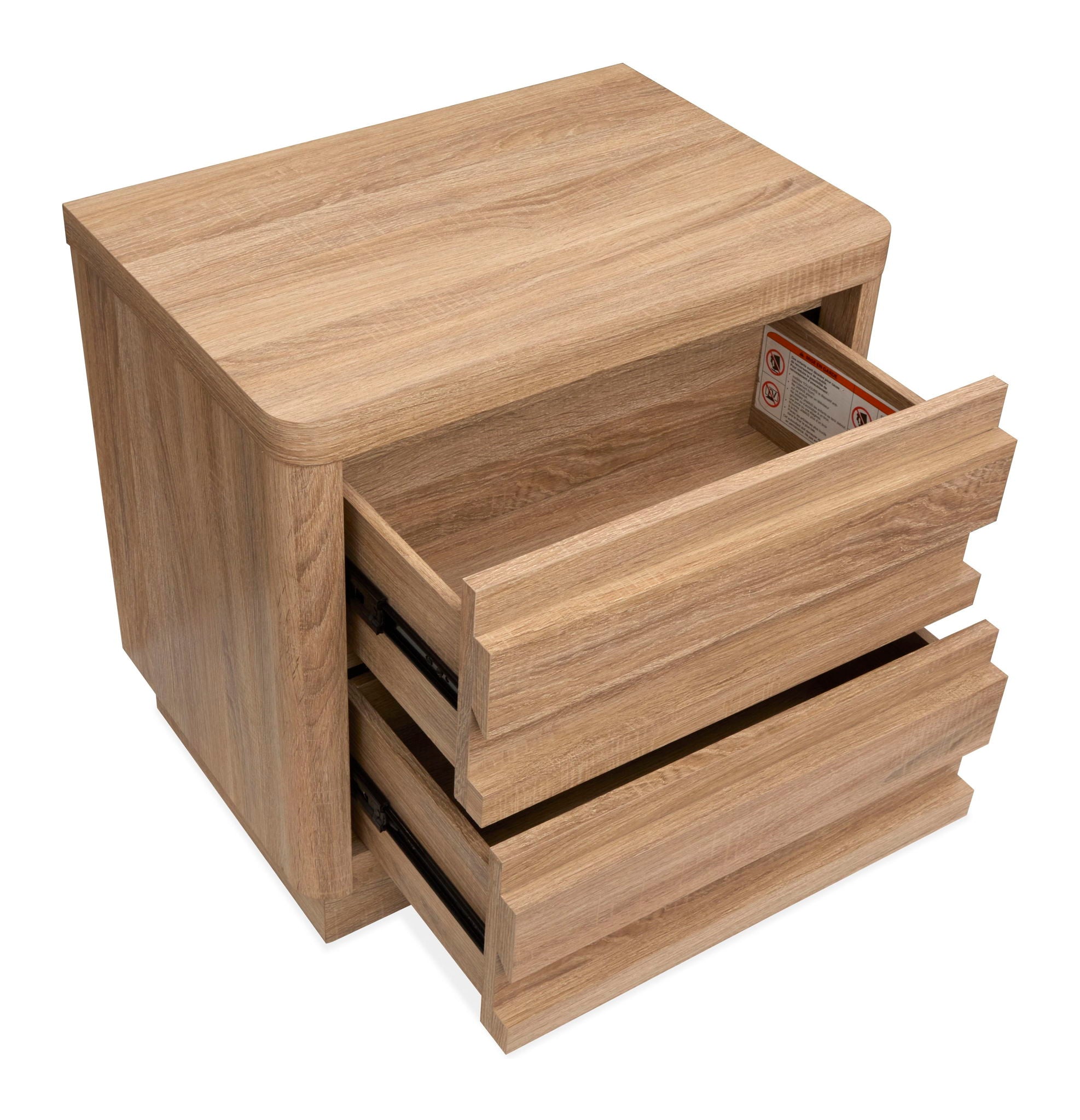 Brentwood Heights - Drawer Nightstand - Provincial Brown - Image 2
