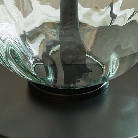 Airbal - Glass Table Lamp (Set of 2) - Clear / Black - Image 2