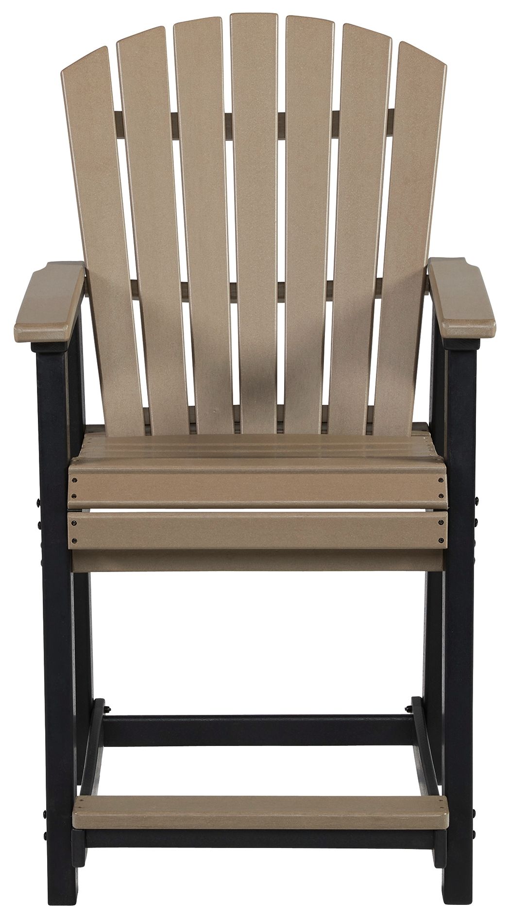 Fairen Trail - Barstool (Set of 2) - Black / Driftwood - Image 3