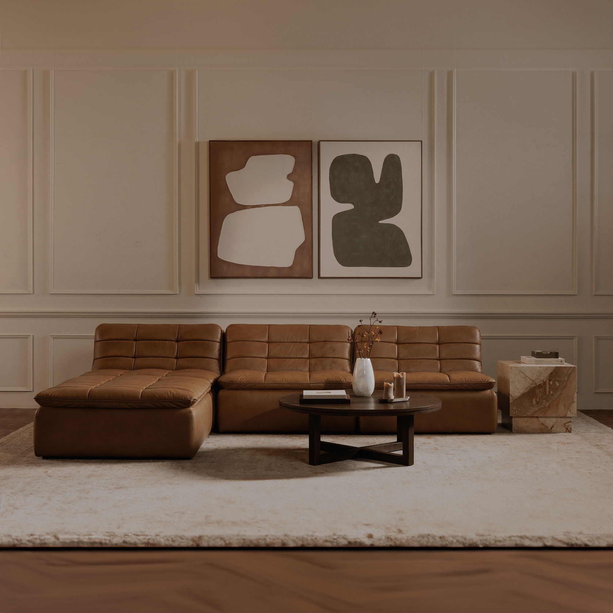Sulo - Canvas Art - Beige - Image 2