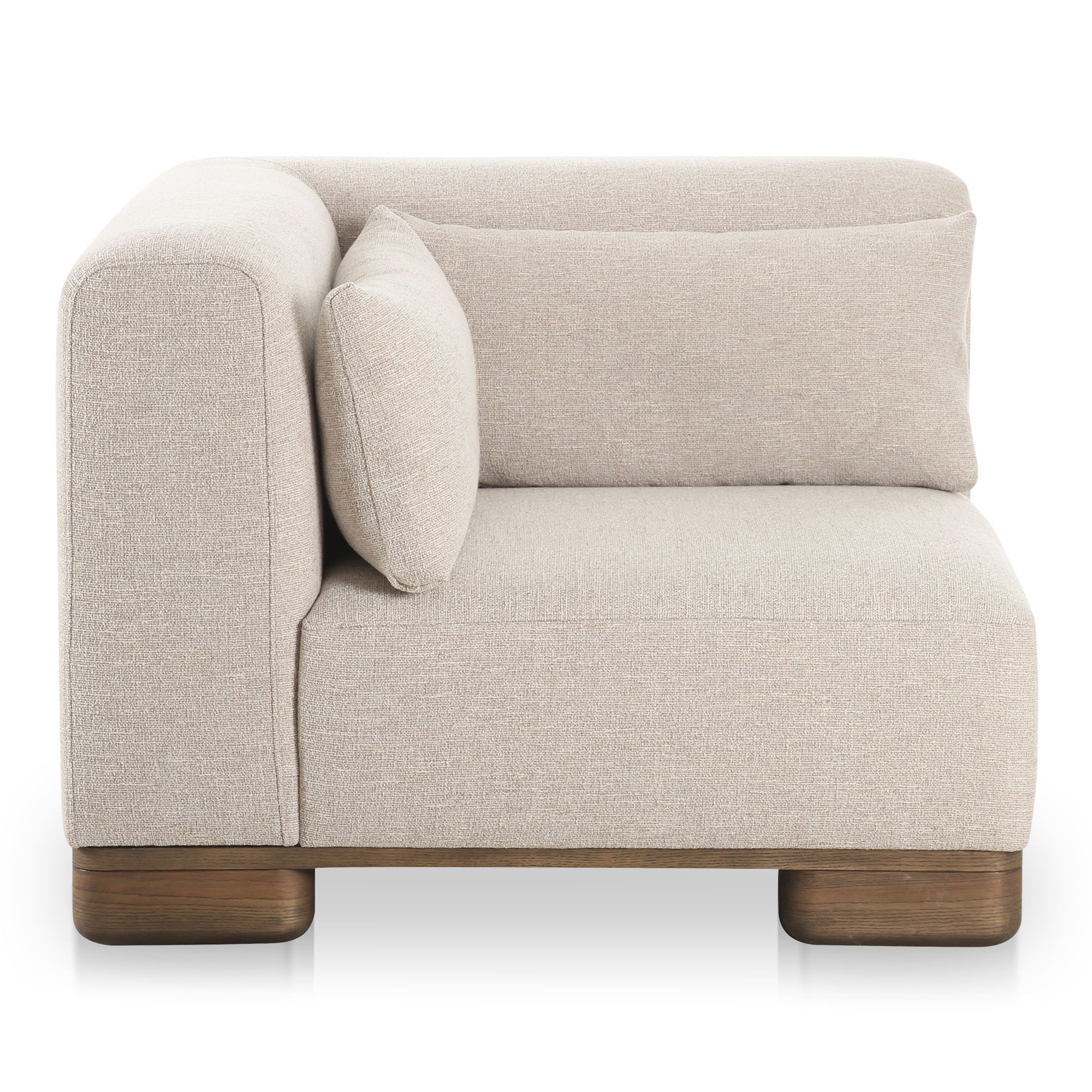 June – Corner Chair – Oatmeal