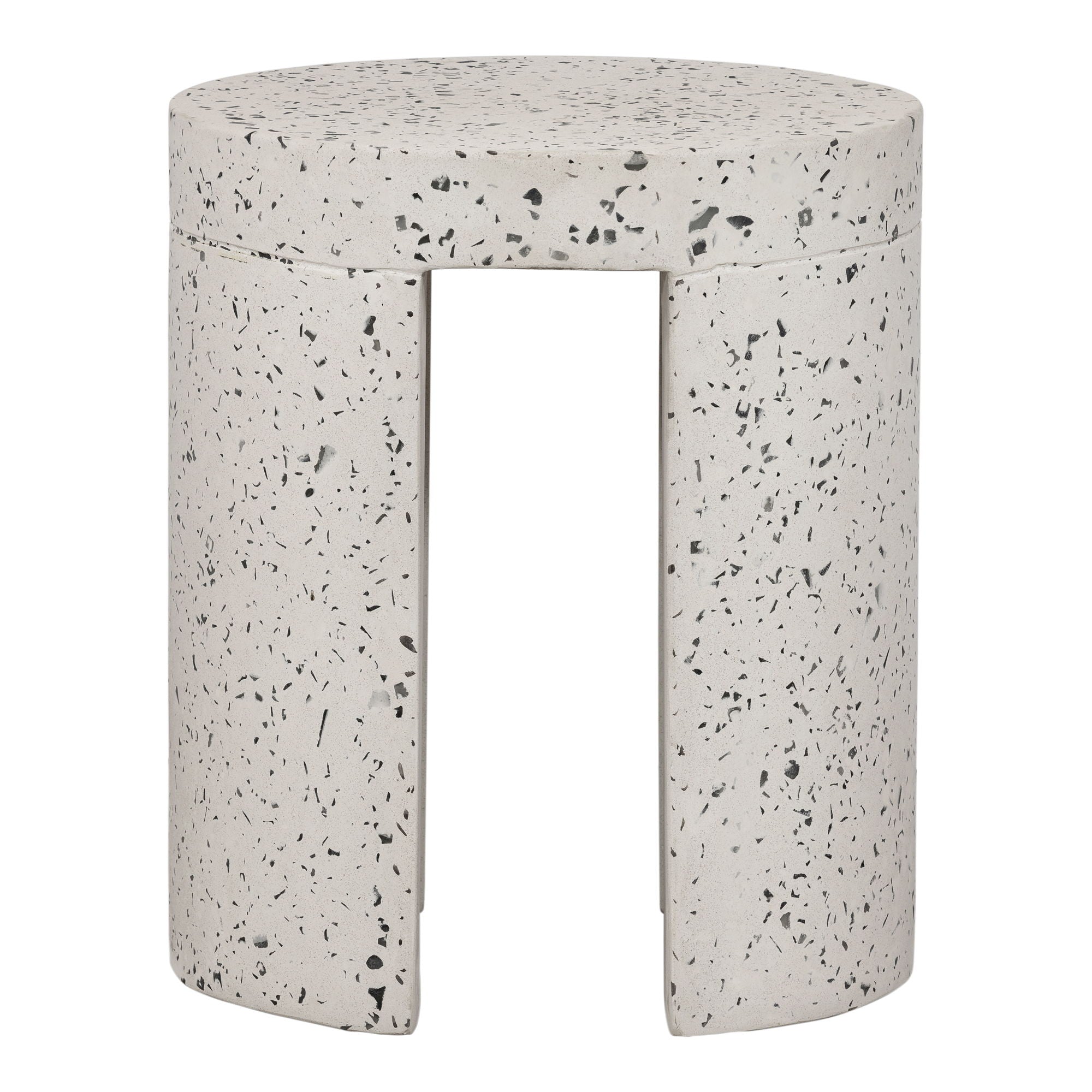 Lyon - Outdoor Stool - White - Image 1