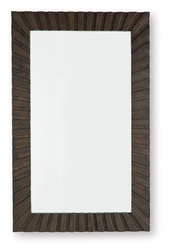 Advin – Accent Mirror – Dark Brown