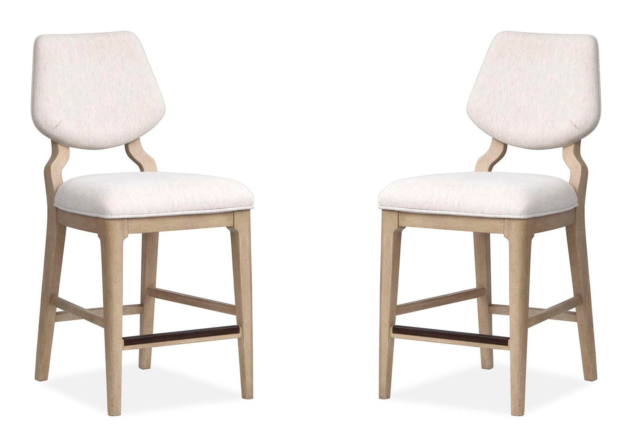 Sunset Cove - Counter Chair With Upholstered Seat and Back (Set of 2) - Sanibel Brown - Image 1