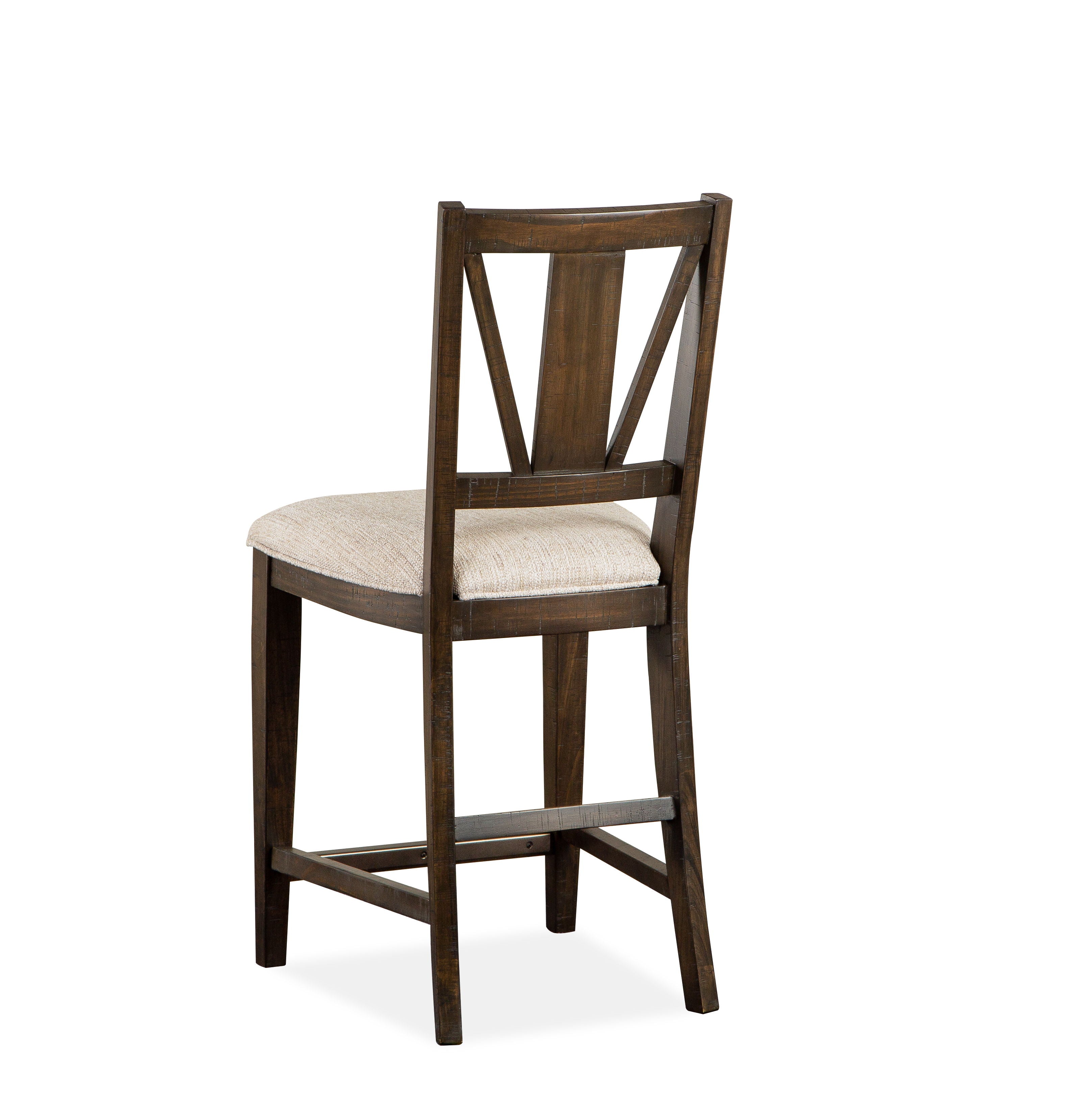 Westley Falls - Counter Chair With Upholstered Seat (Set of 2) - Graphite - Image 2