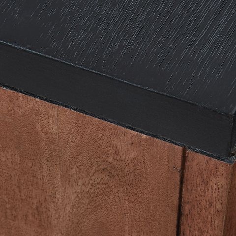 Kallari - Chair Side End Table - Warm Brown / Black - Image 3
