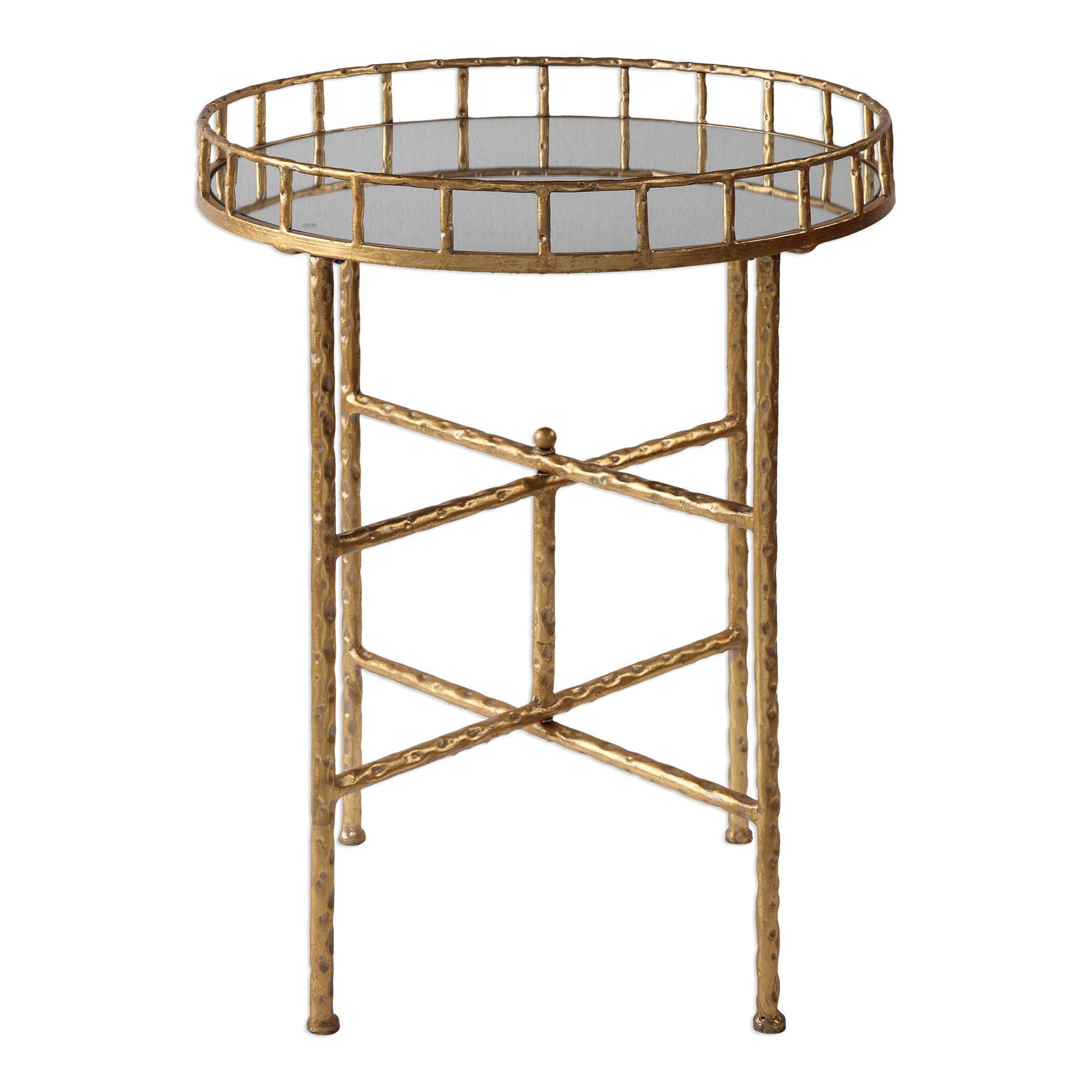 Tilly - Accent Table - Bright Gold - Image 1