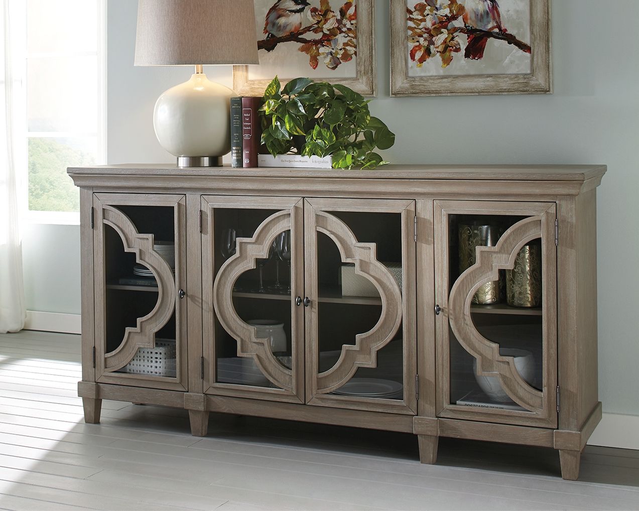 Fossil Ridge - Accent Cabinet - Gray - Image 2