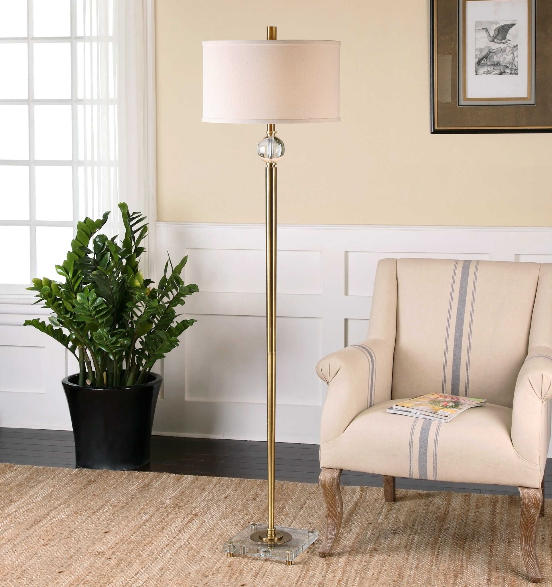 Mesita - Floor Lamp - Brass - Image 2