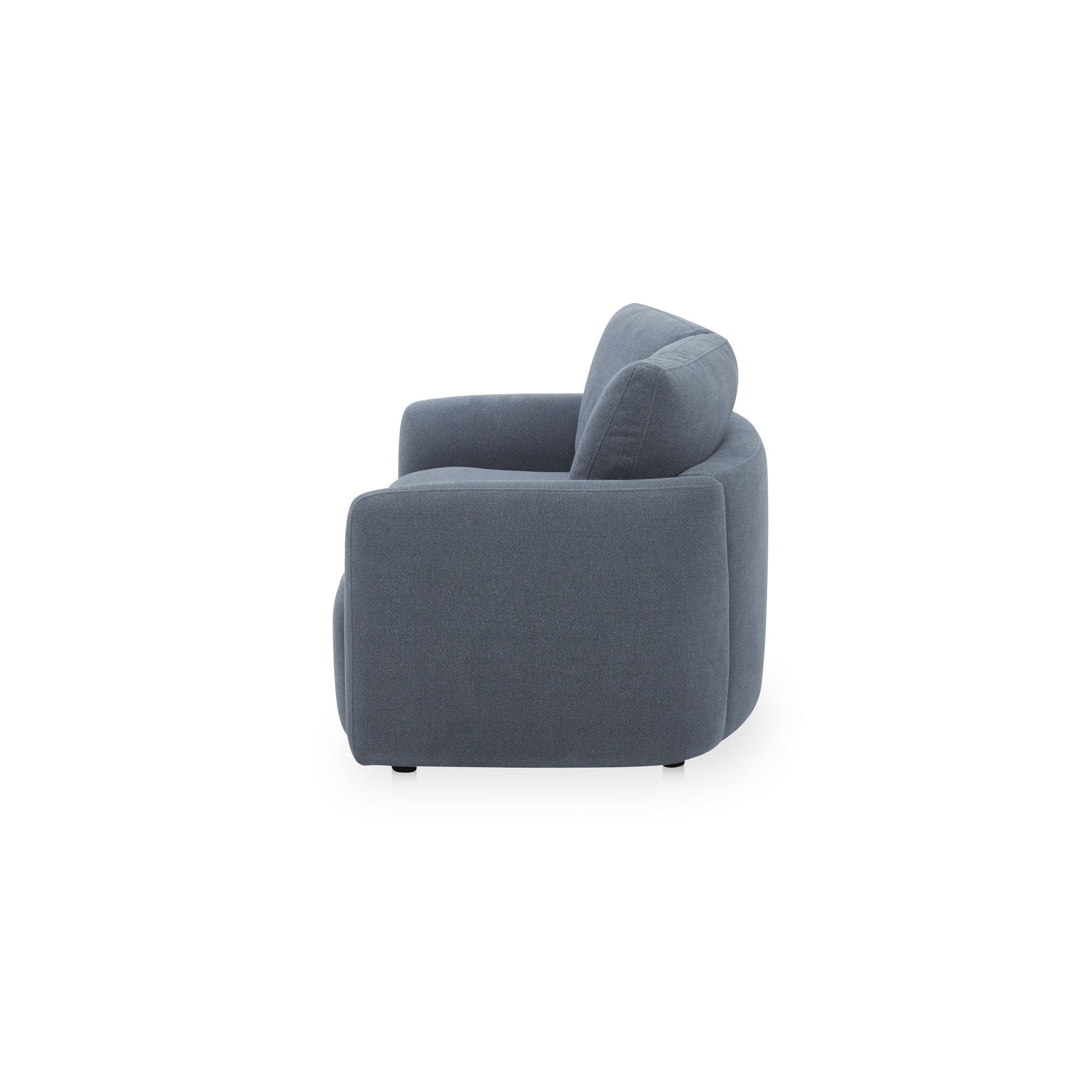Callie - 68" Sofa - Slate Blue - Image 3