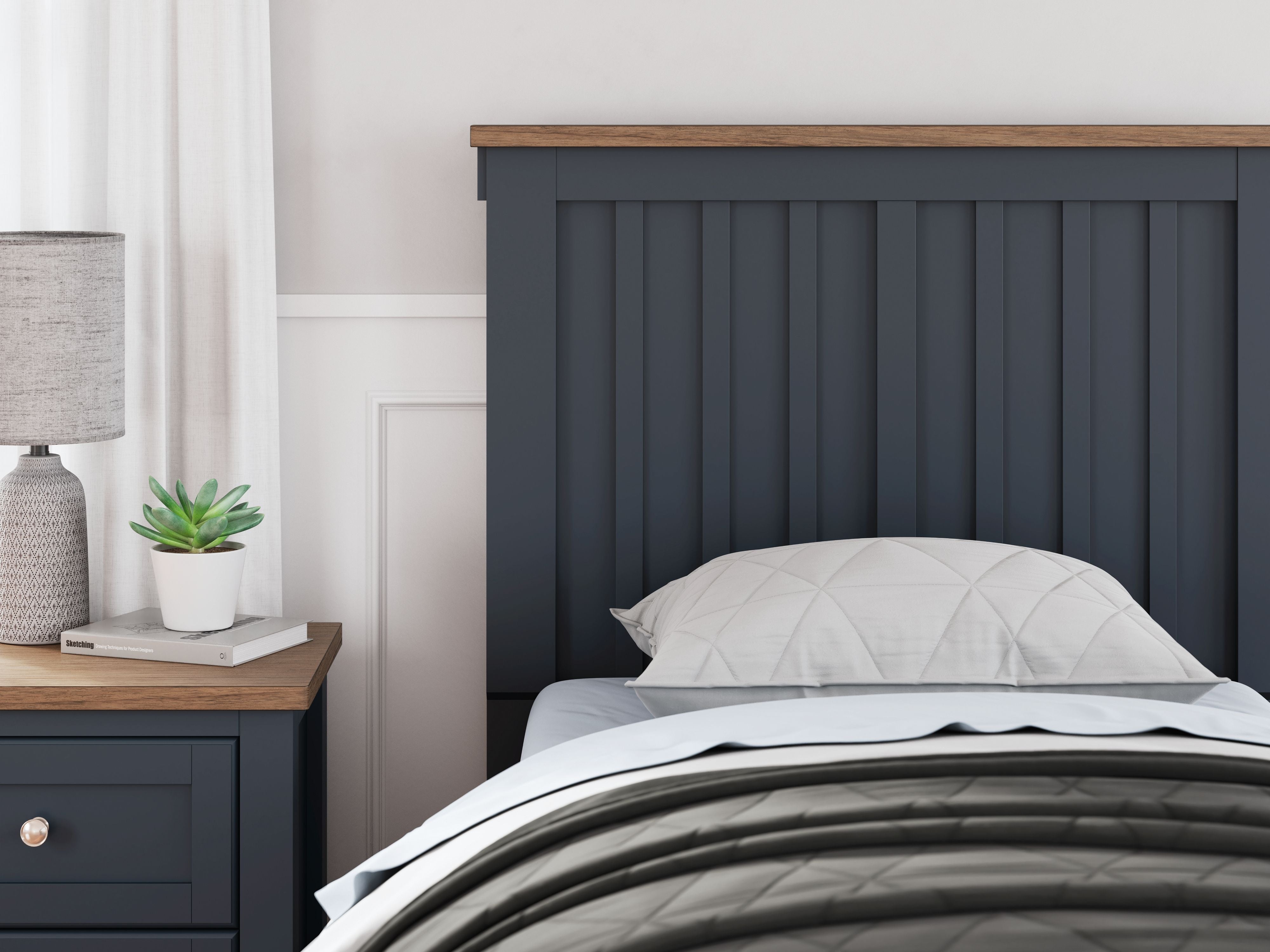 Landocken - Panel Headboard - Image 2