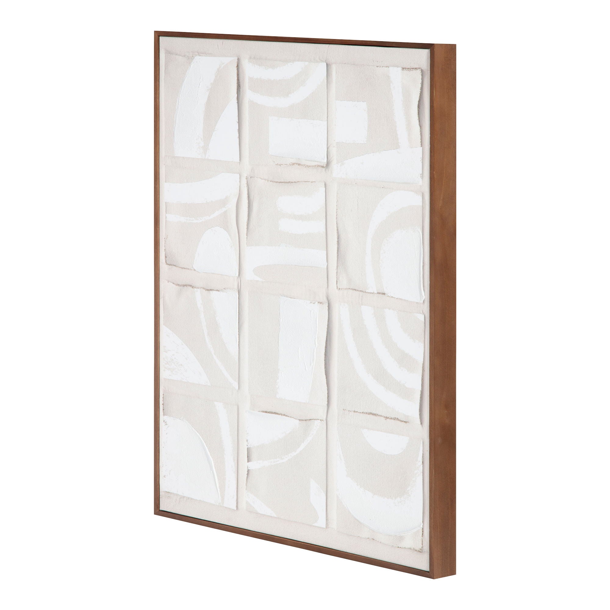 Unfold - 2 Framed Print - White - Image 3