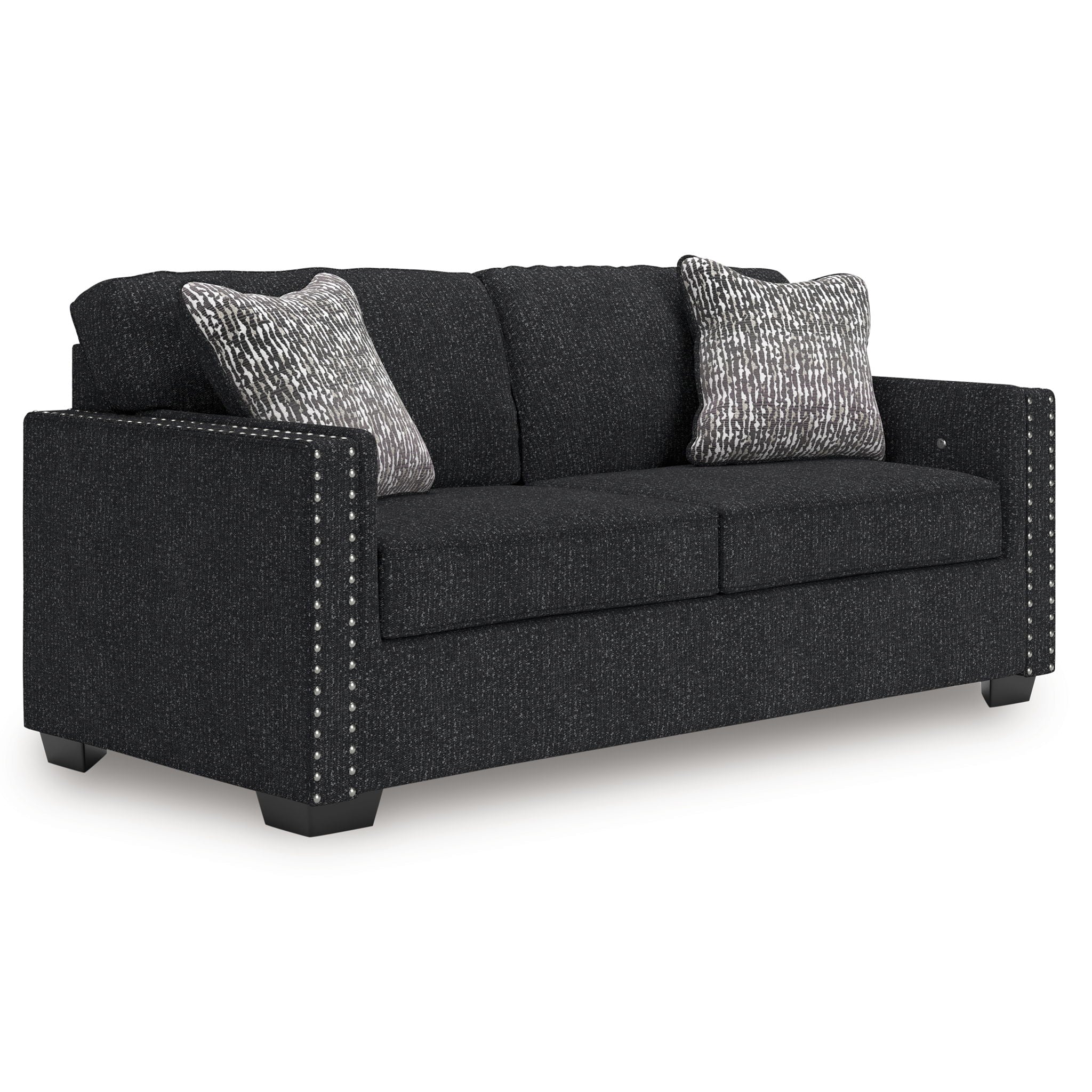 Jasmine Peaks - Sofa - Coal - Image 1