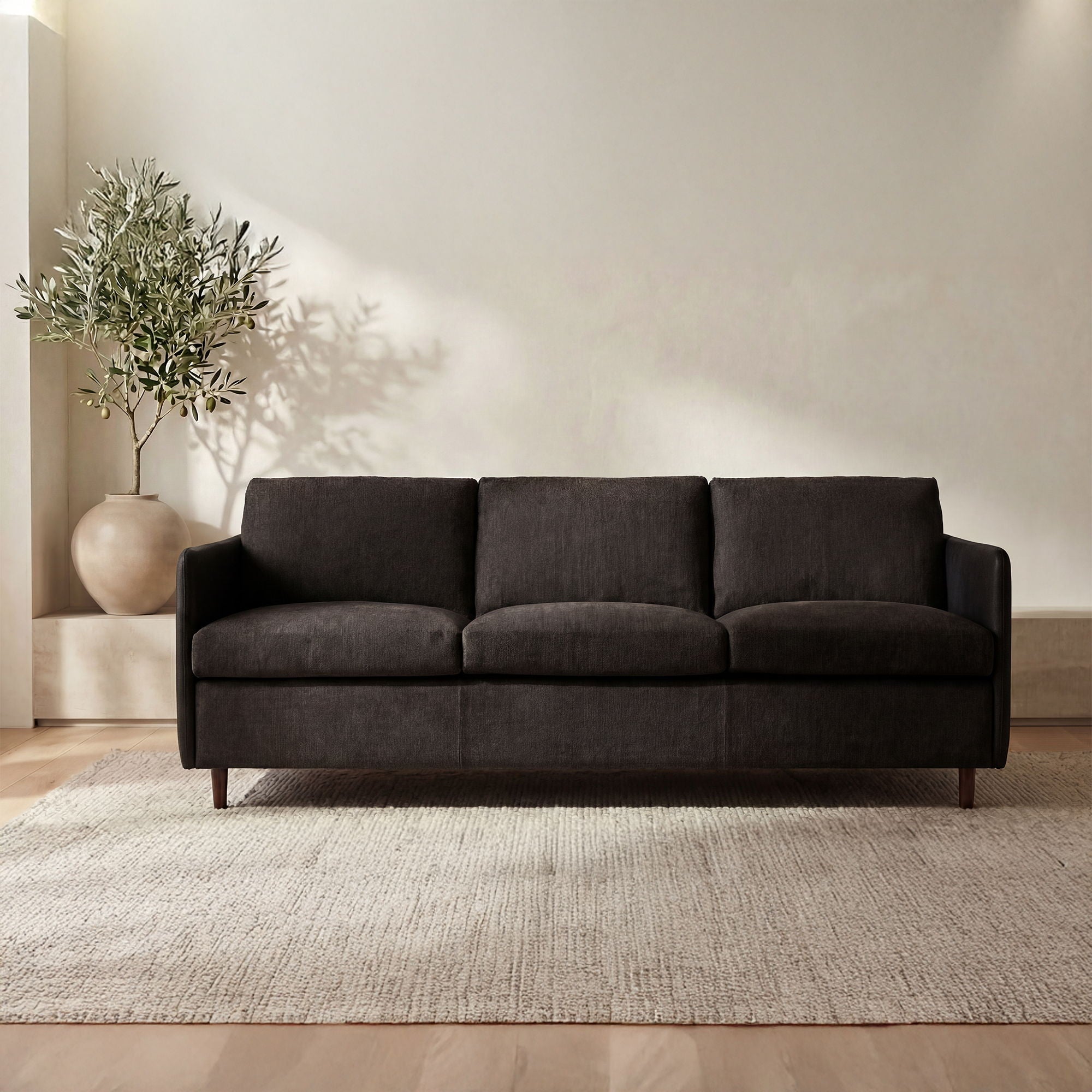 Teller - Sofa - Warm Black - Image 3