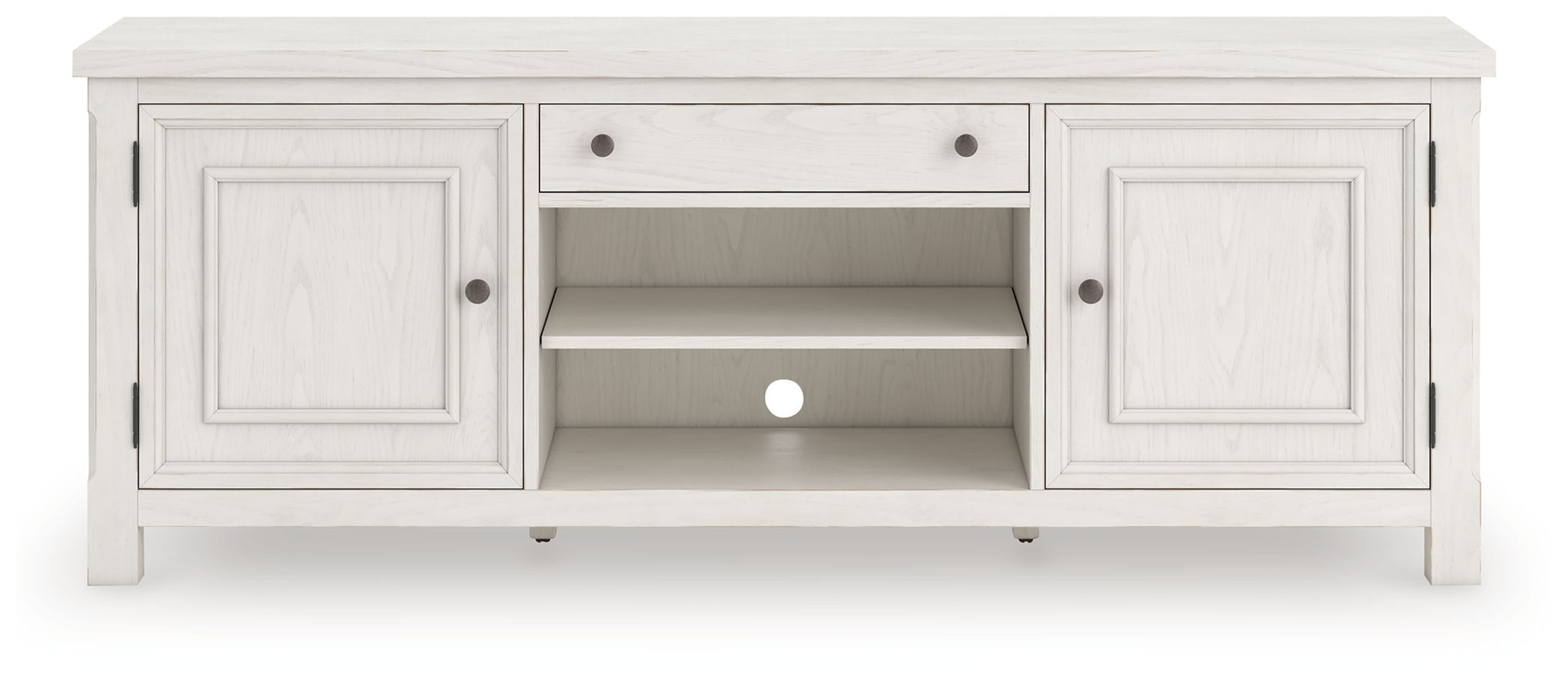Robbinsdale - Extra Large TV Stand - Antique White - Image 3