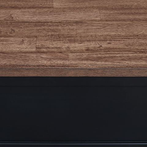 Wildenauer - Rectangular End Table - Brown / Black - Image 3