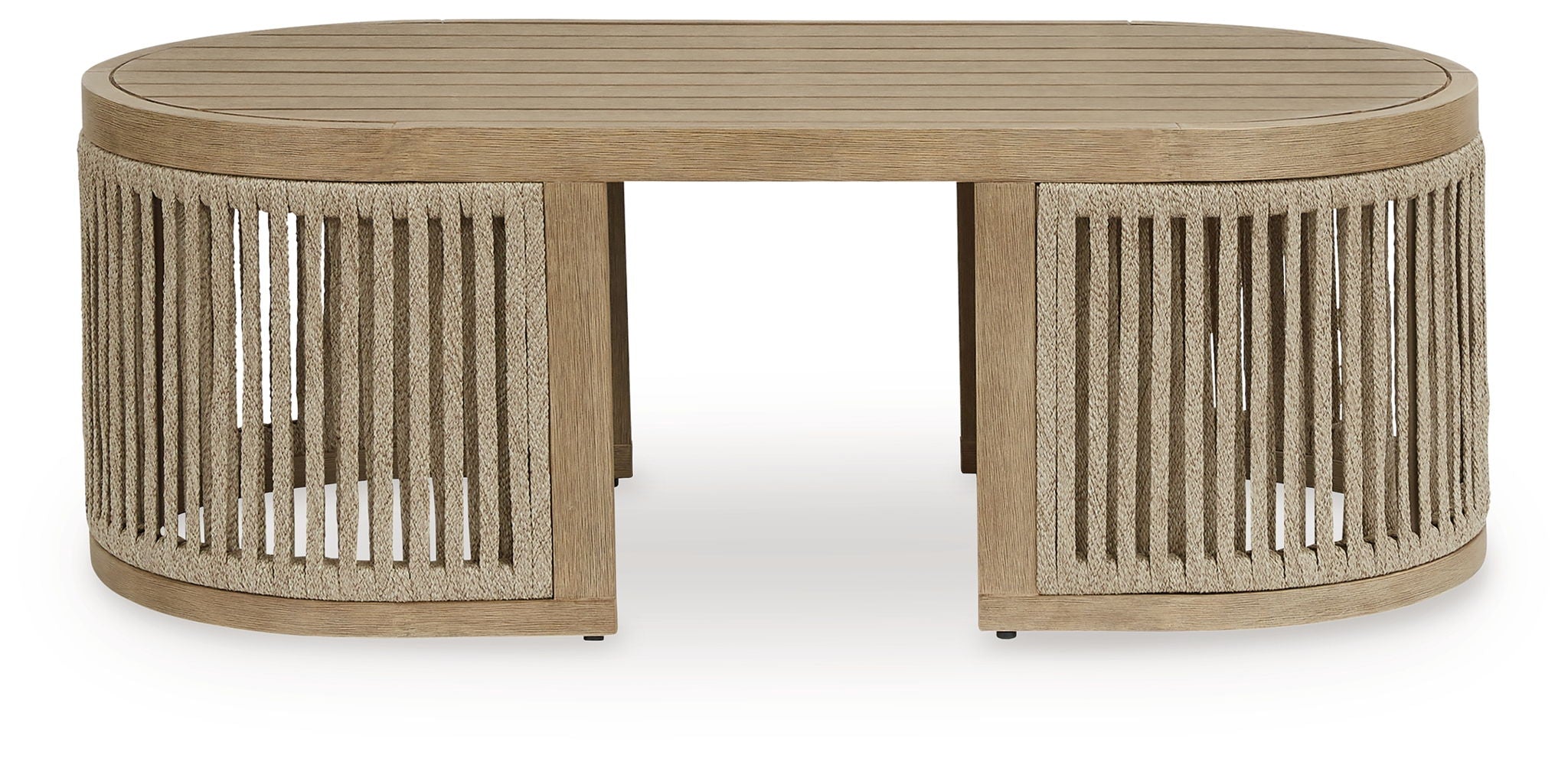 Serena Shores - Rectangular Cocktail Table - Beige - Image 3
