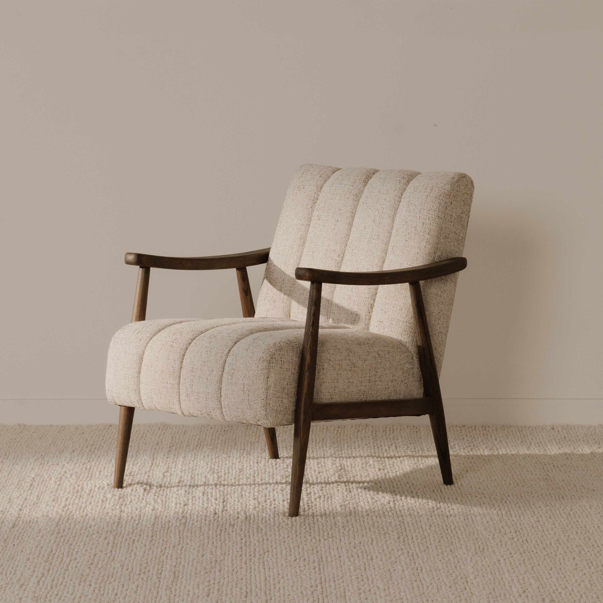Aster - Accent Chair - Pebbled Beige - Image 3