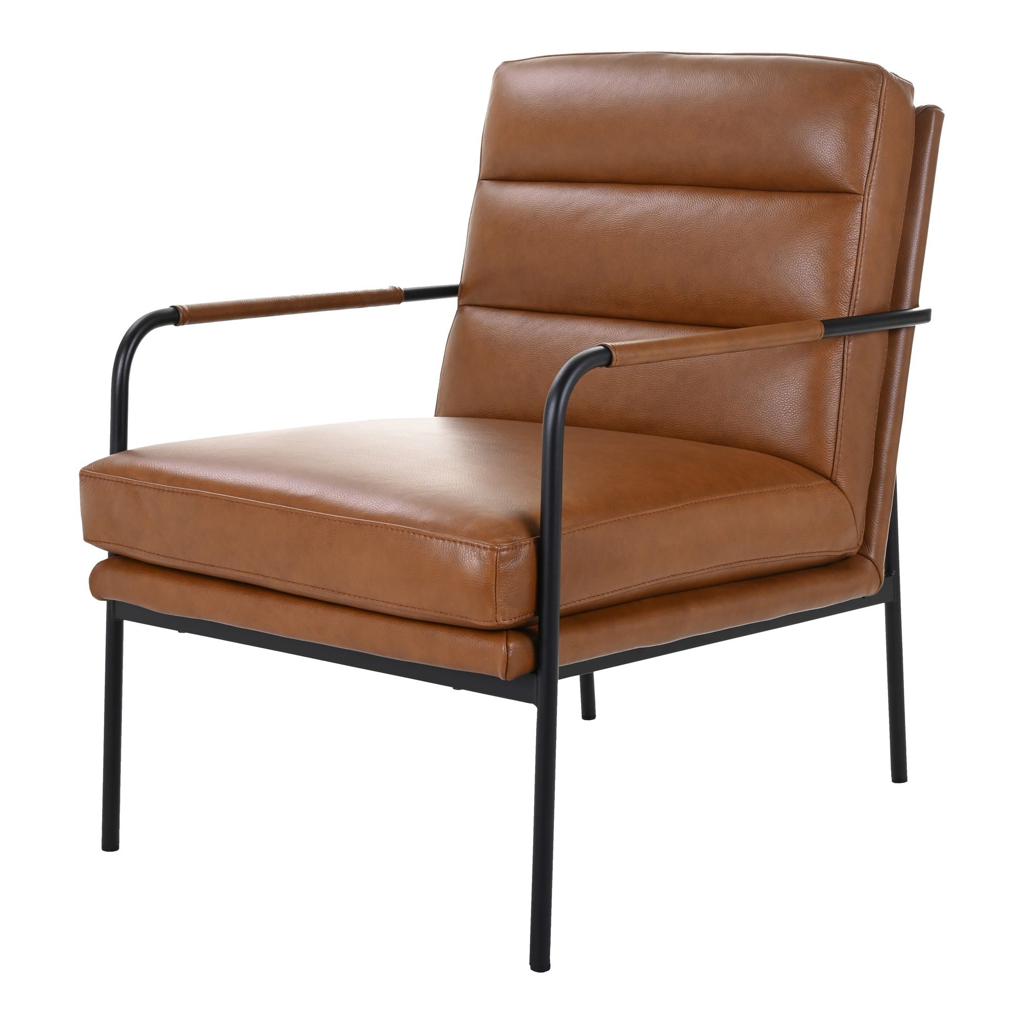 Verlaine - Armchair - Chestnut Brown - Image 1