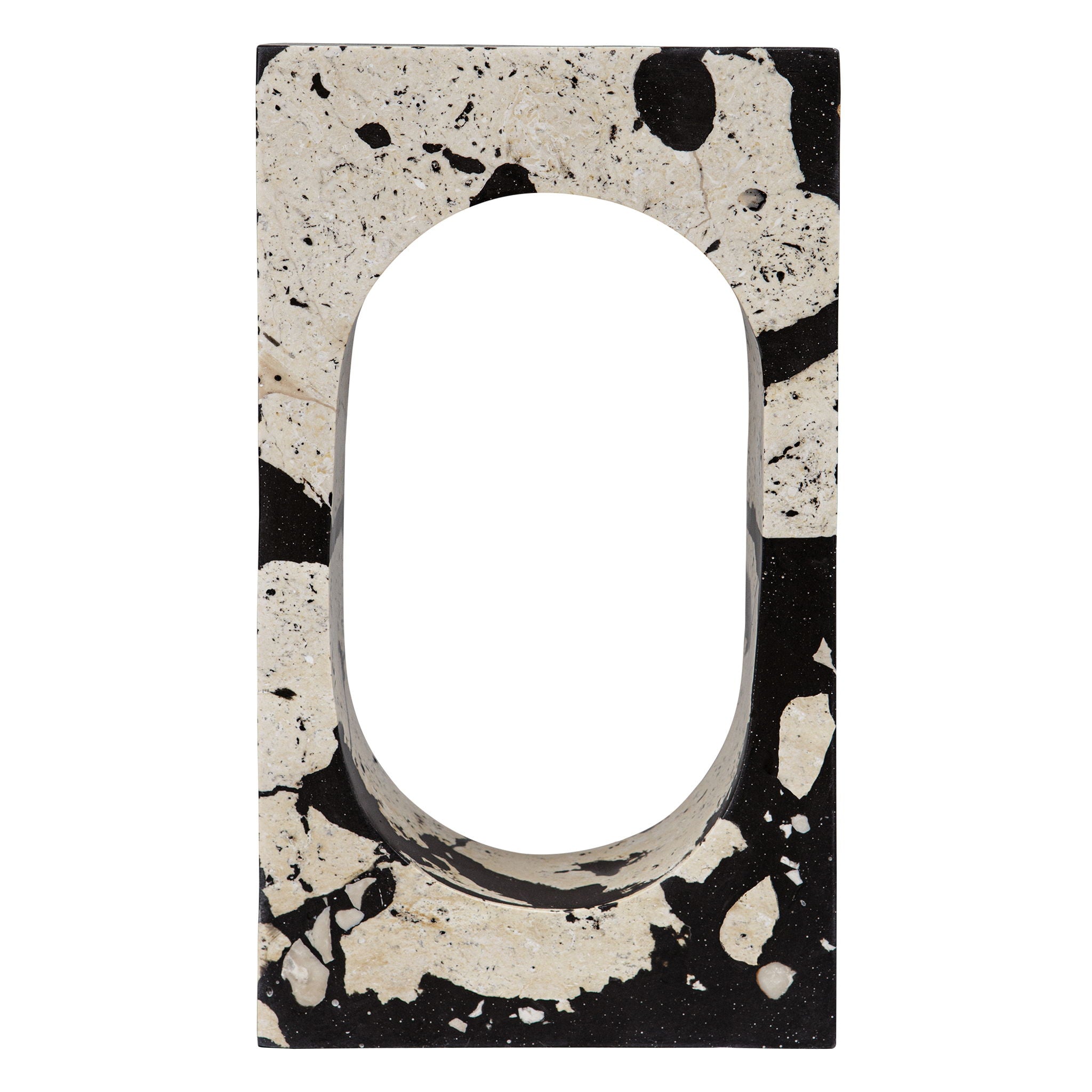 Nouveau - Coral Stone Sculpture - White - Image 1