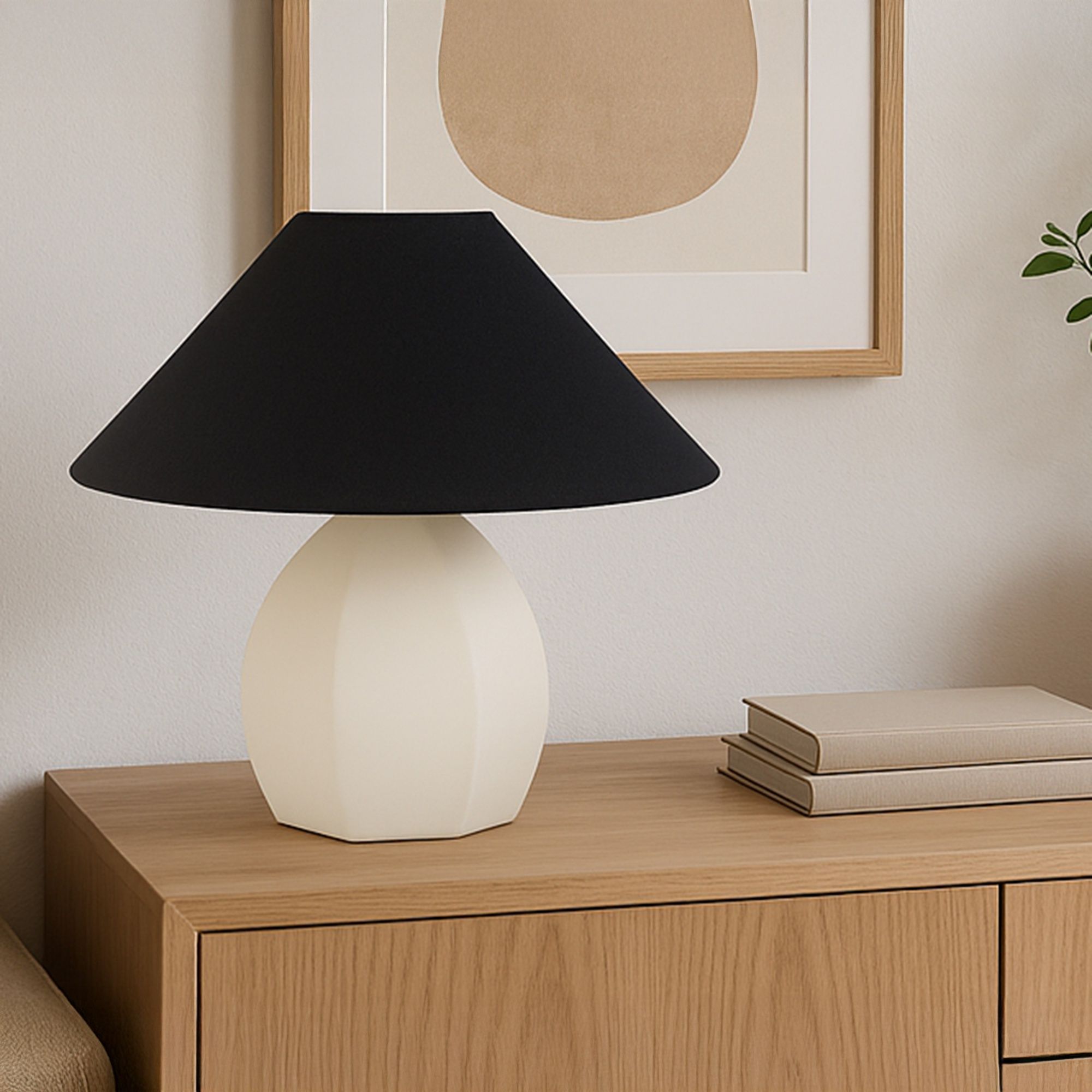 Keeley - Table Lamp - White - Image 3