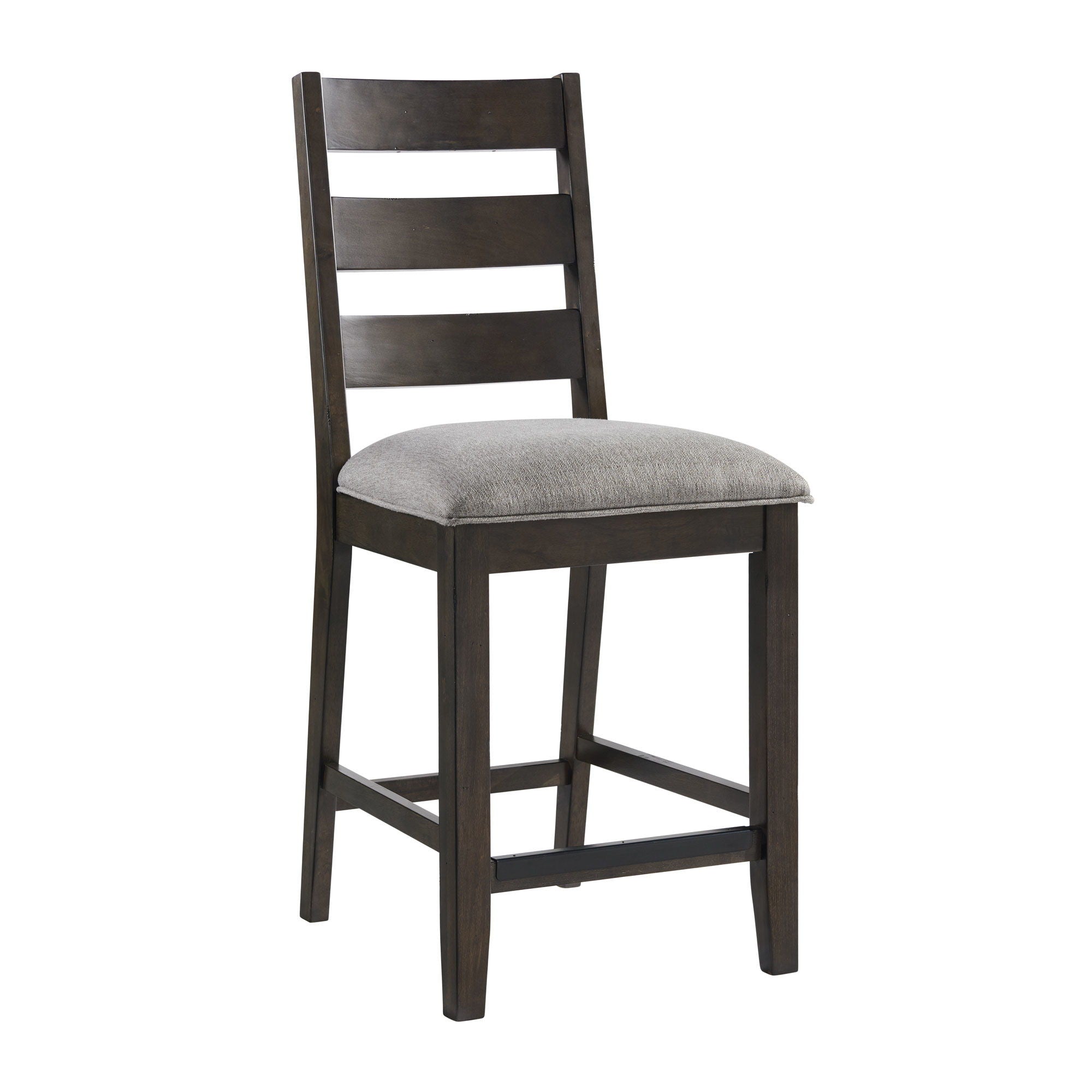 Beacon – Ladder Stool – Charcoal / Walnut
