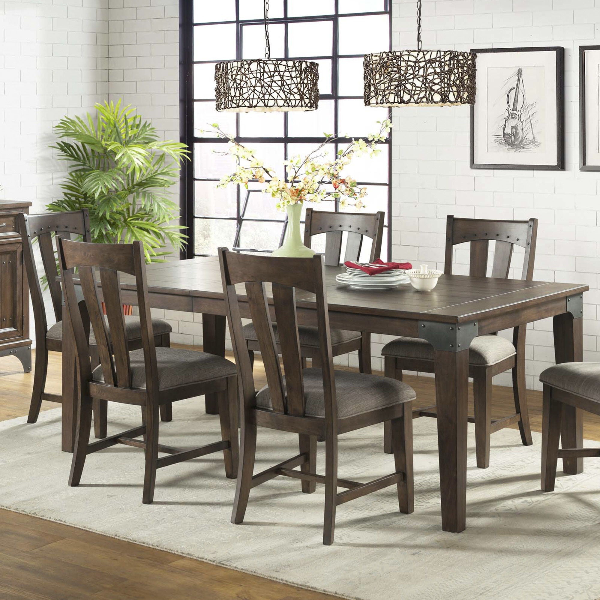 Whiskey River - Slat Chair - Dark Brown - Image 3