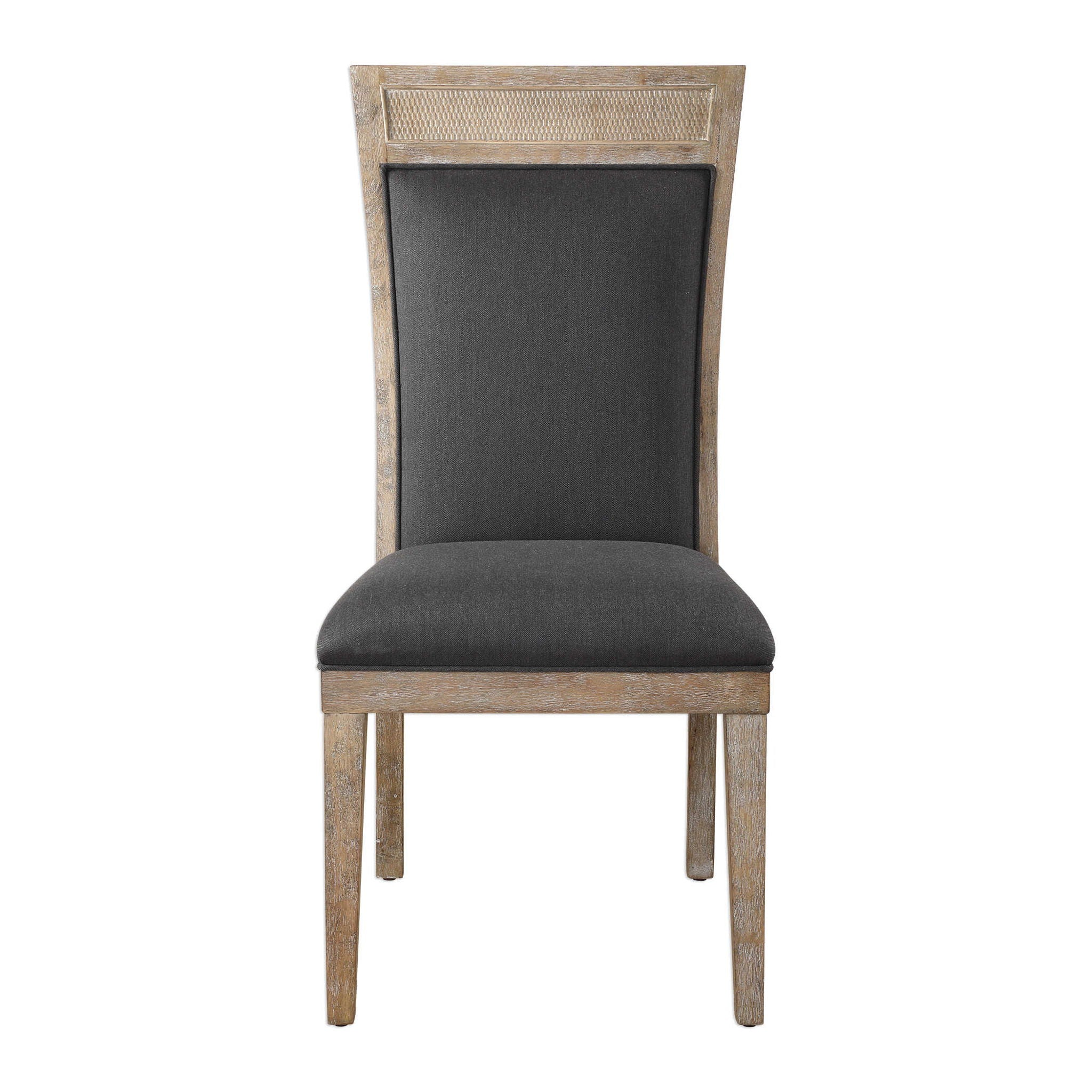 Encore – Armless Chair – Dark Gray