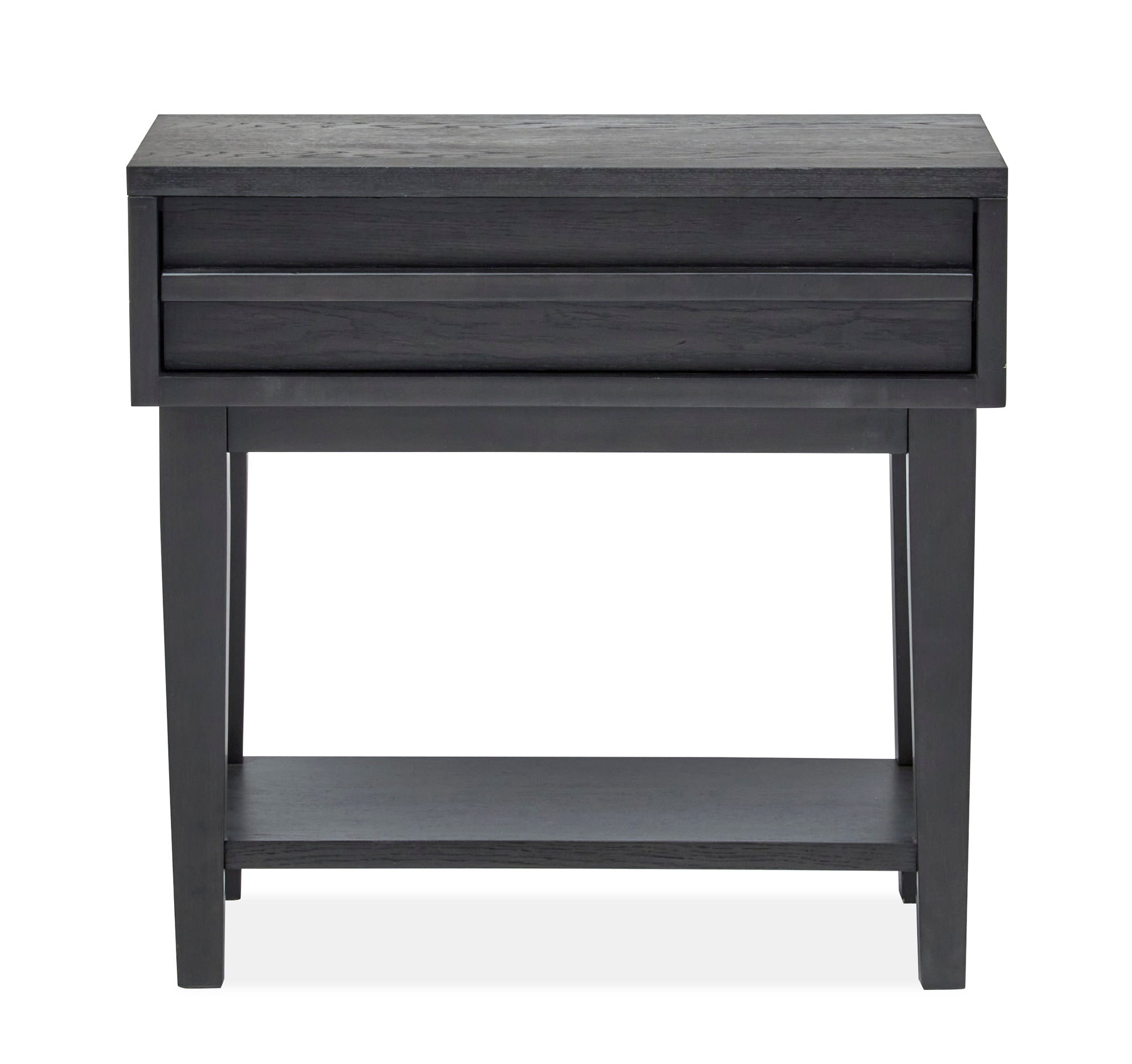 Lindon - Dark Open Nightstand - Coffee Bean - Image 1