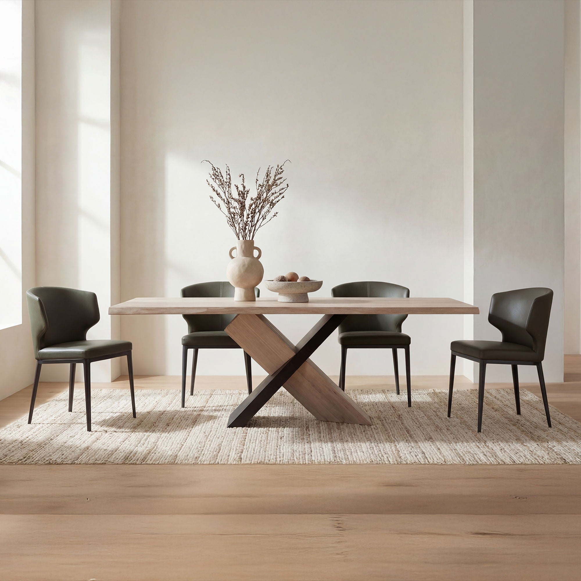 Instinct - Dining Table - White Wax - Image 2