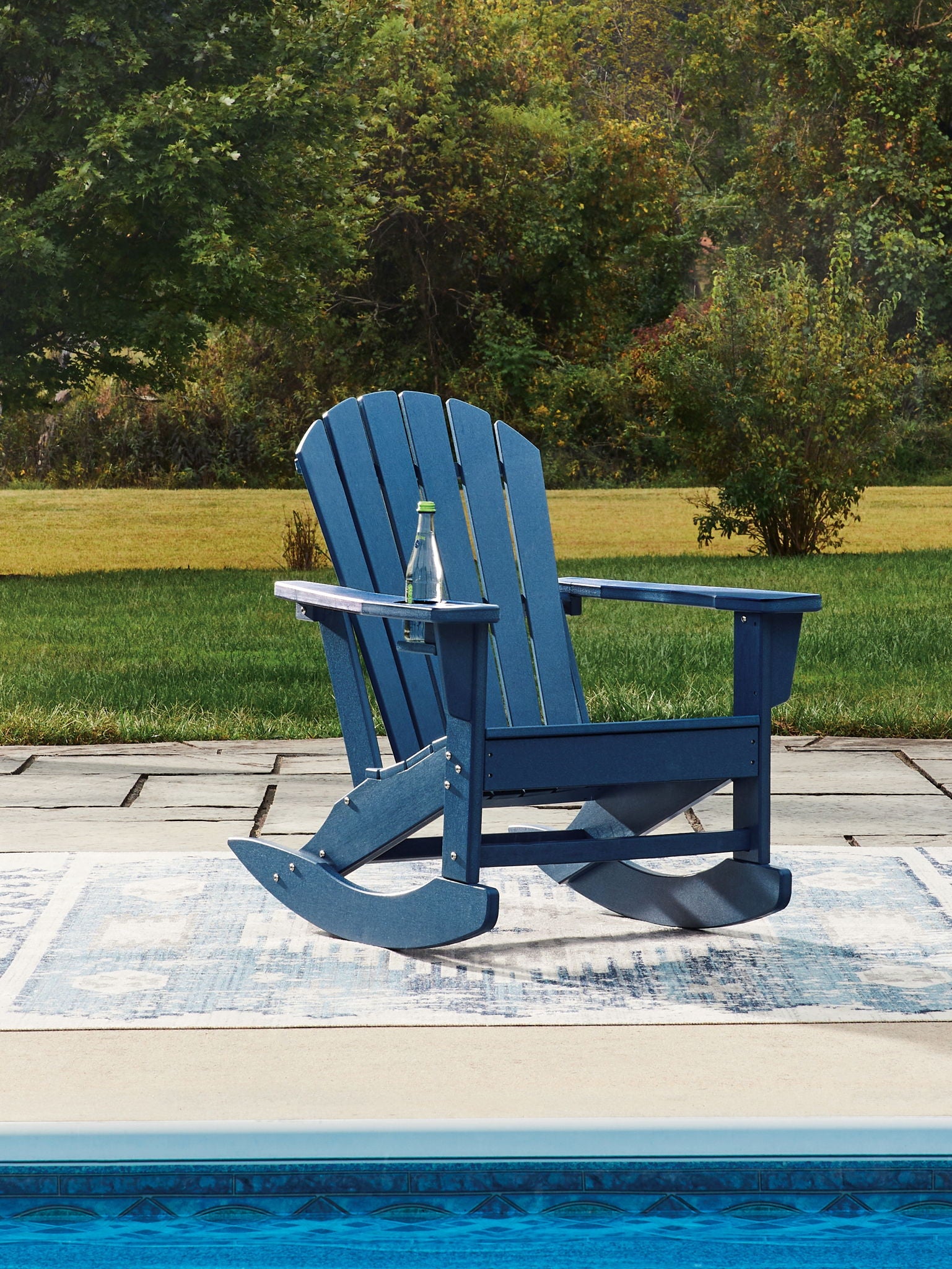 Sundown Shores - Rocking Chair - Blue - Image 3